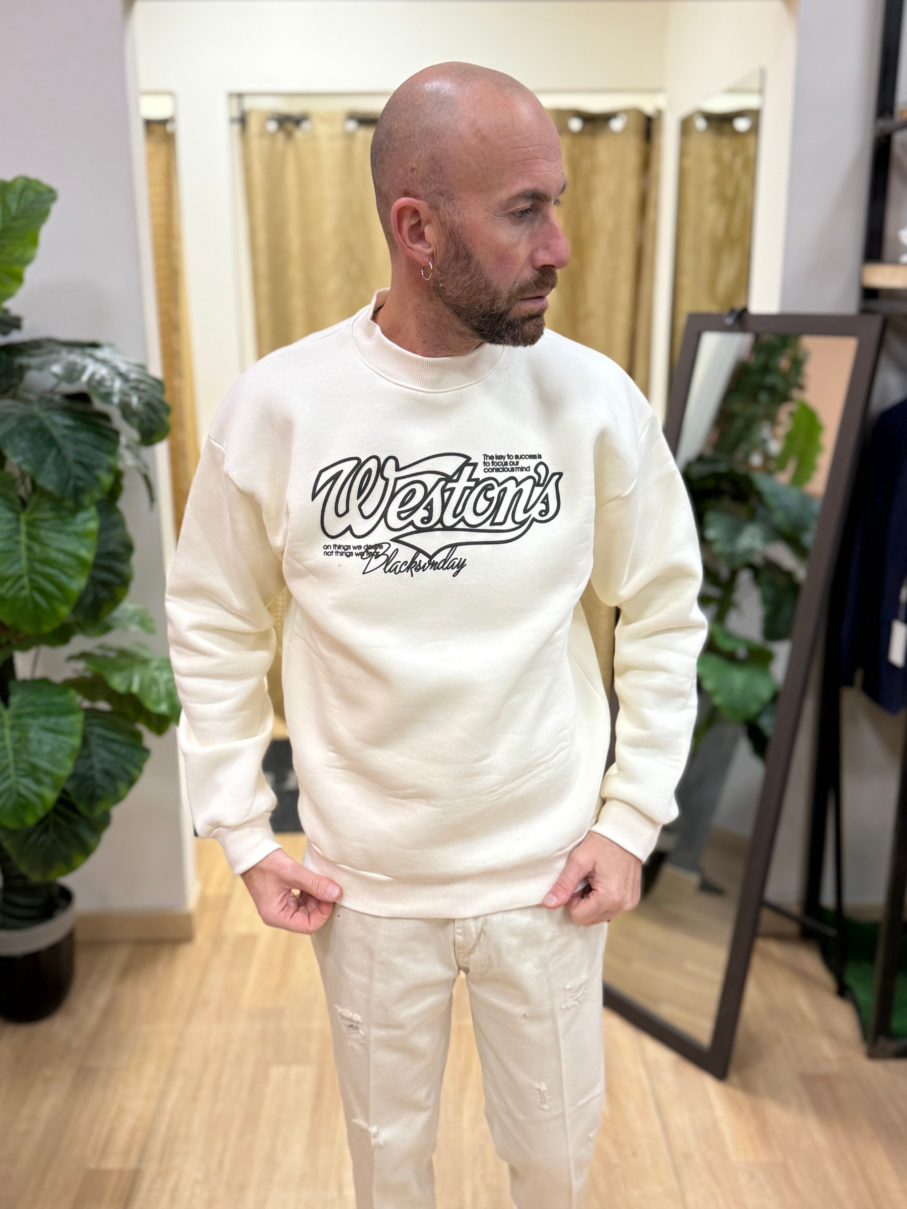 Felpa Weston's Panna