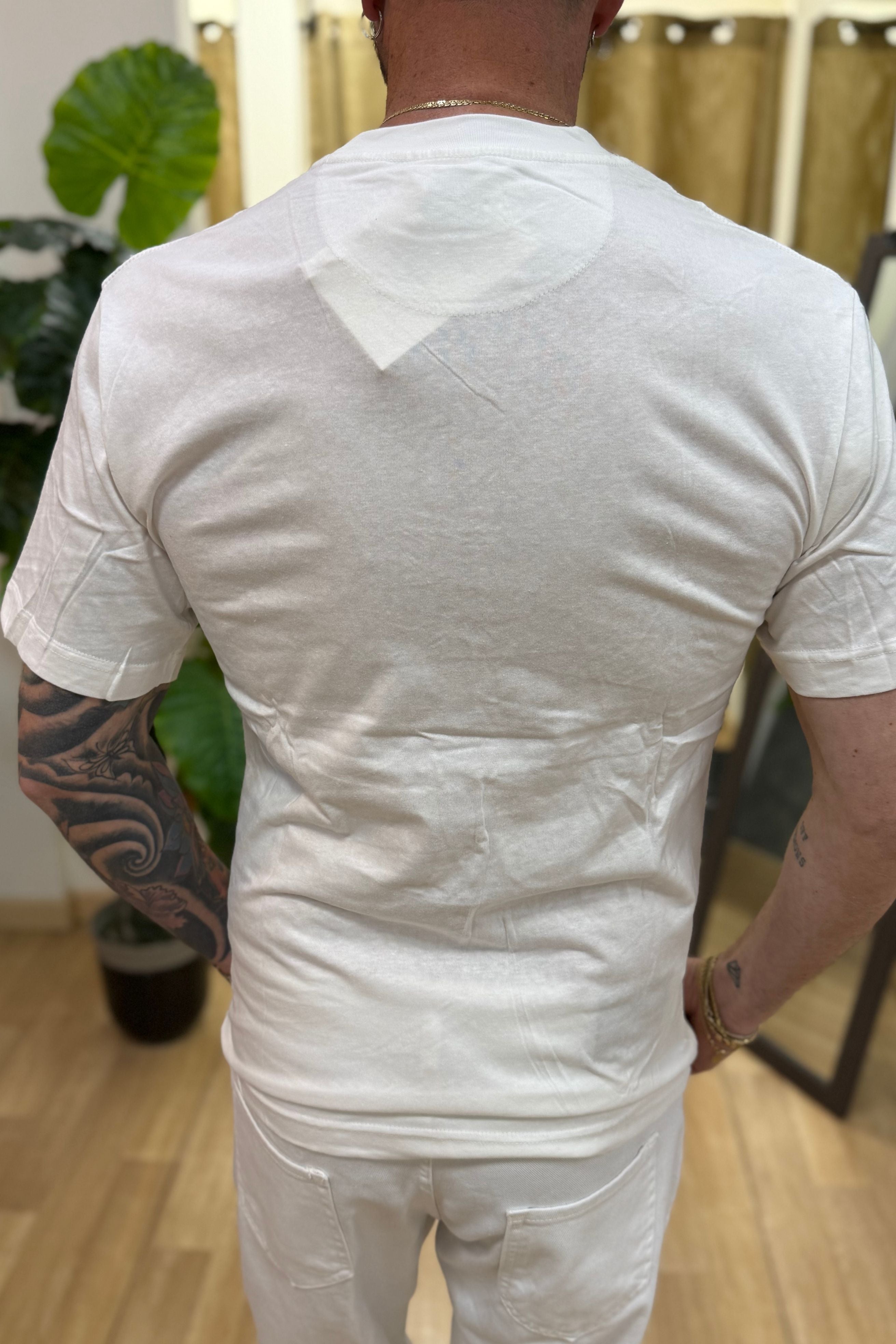 T-Shirt Basic 4US Bianco