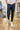Jeans Cr Piccoli Strappi Blu