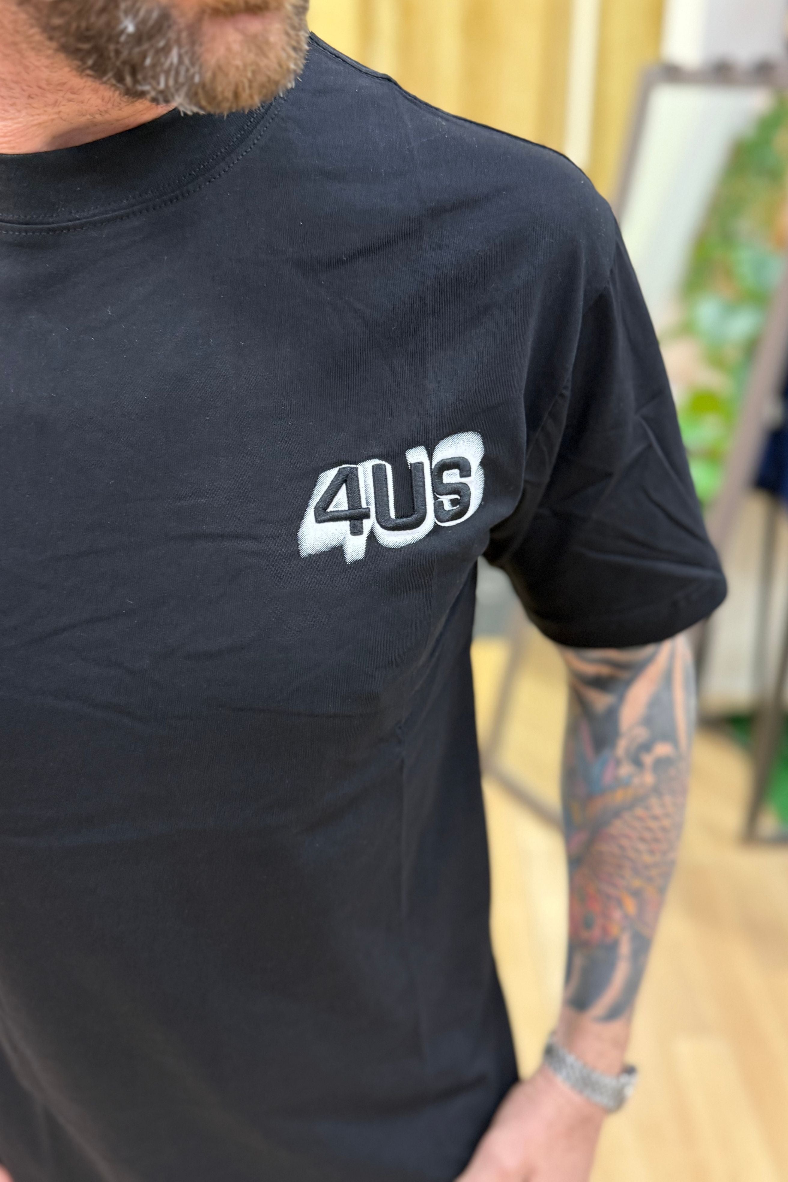 T-Shirt Basic 4US Nero