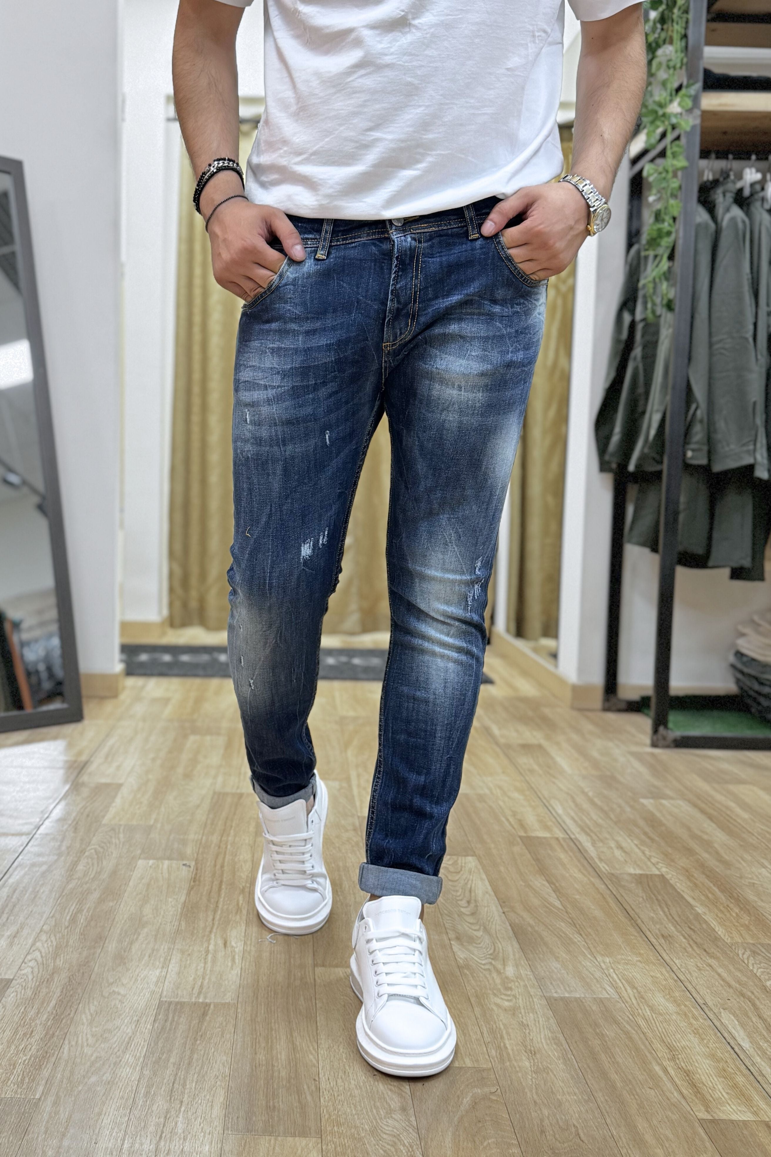Jeans Skinny Slavato