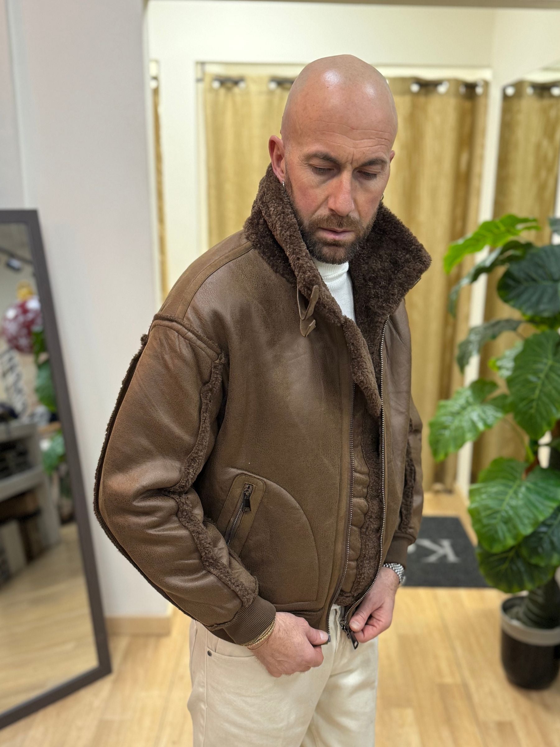 Montoncino Reversibile Marrone