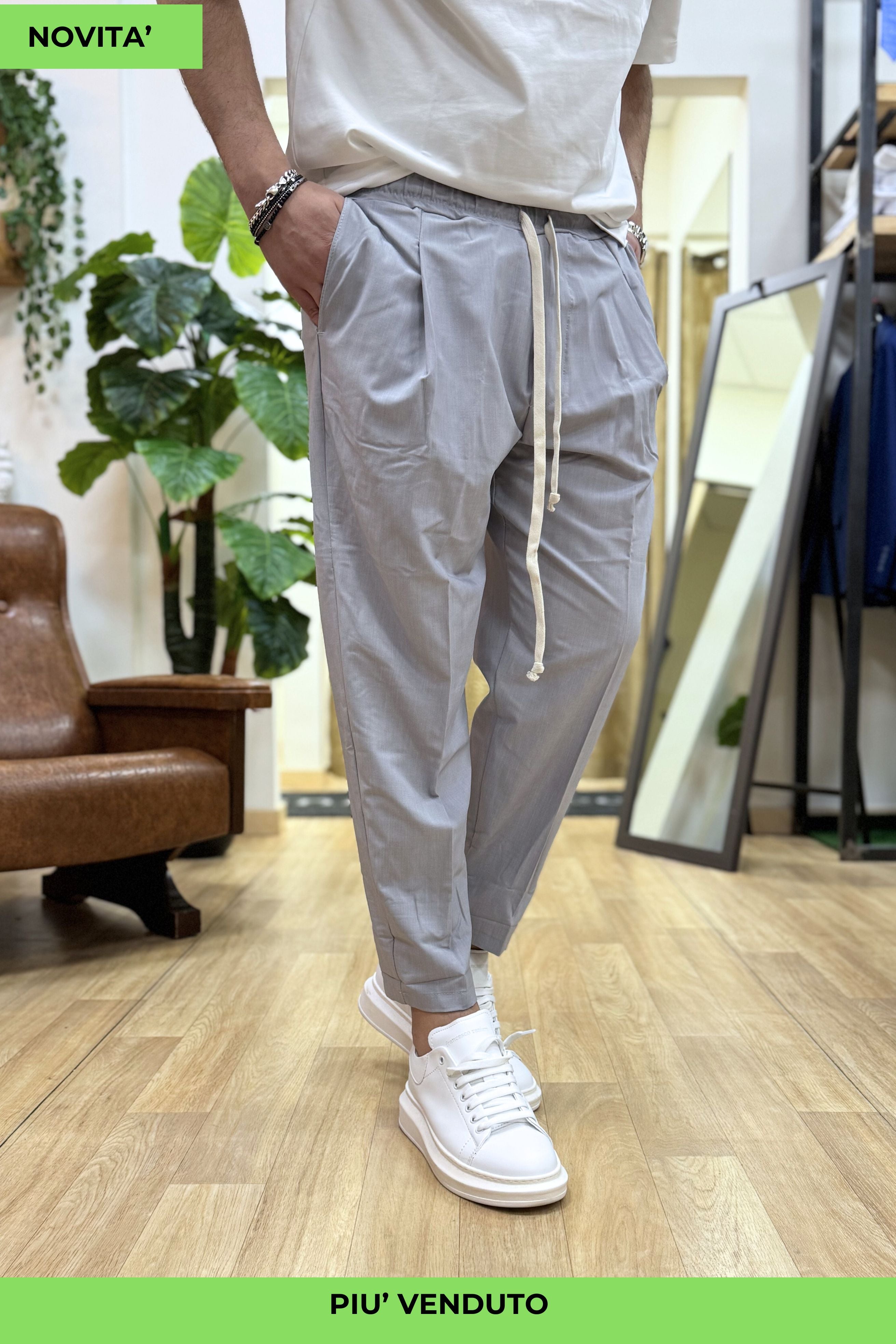 Pantalaccio Japan Grigio