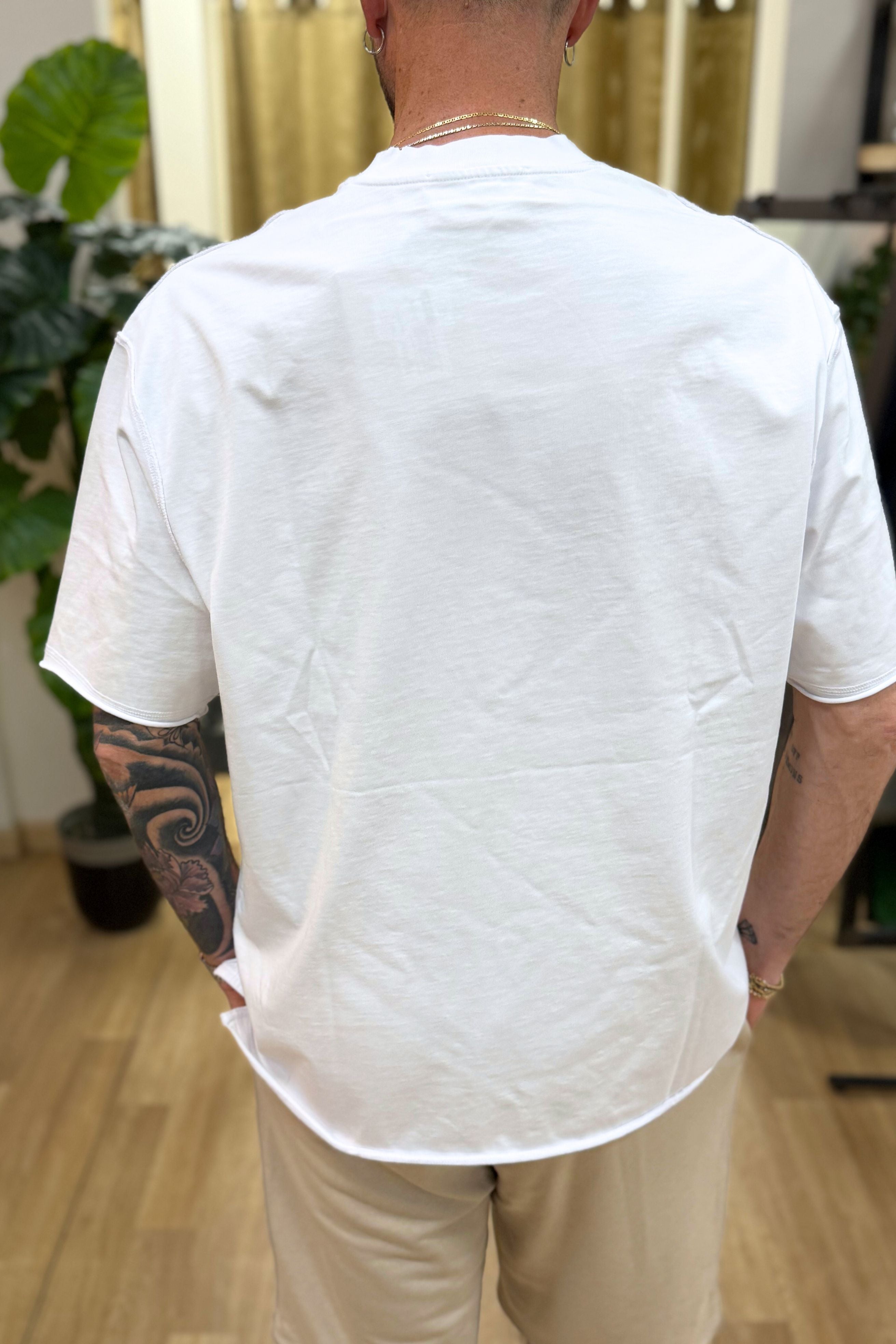 T-Shirt Bear Bianco