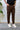 Jeans Strappato Marrone