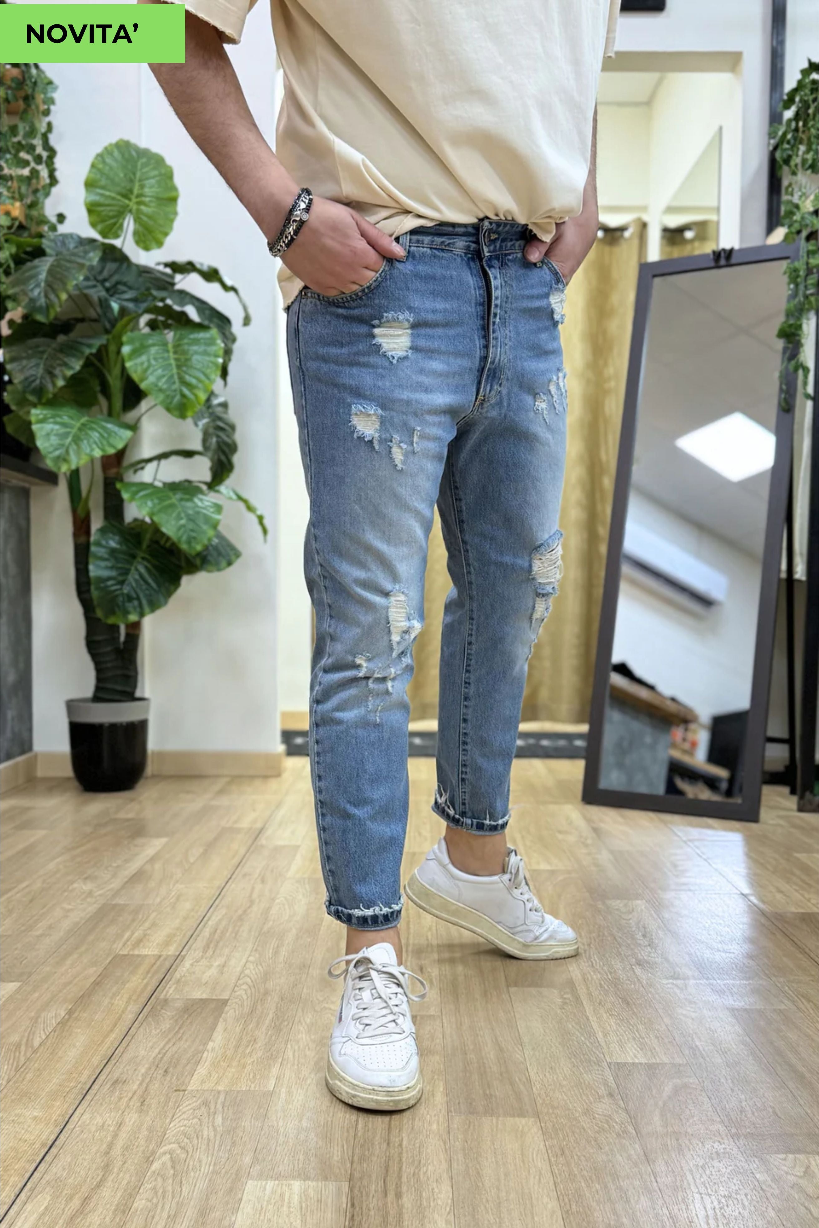 Jeans BlackSunday Strappato