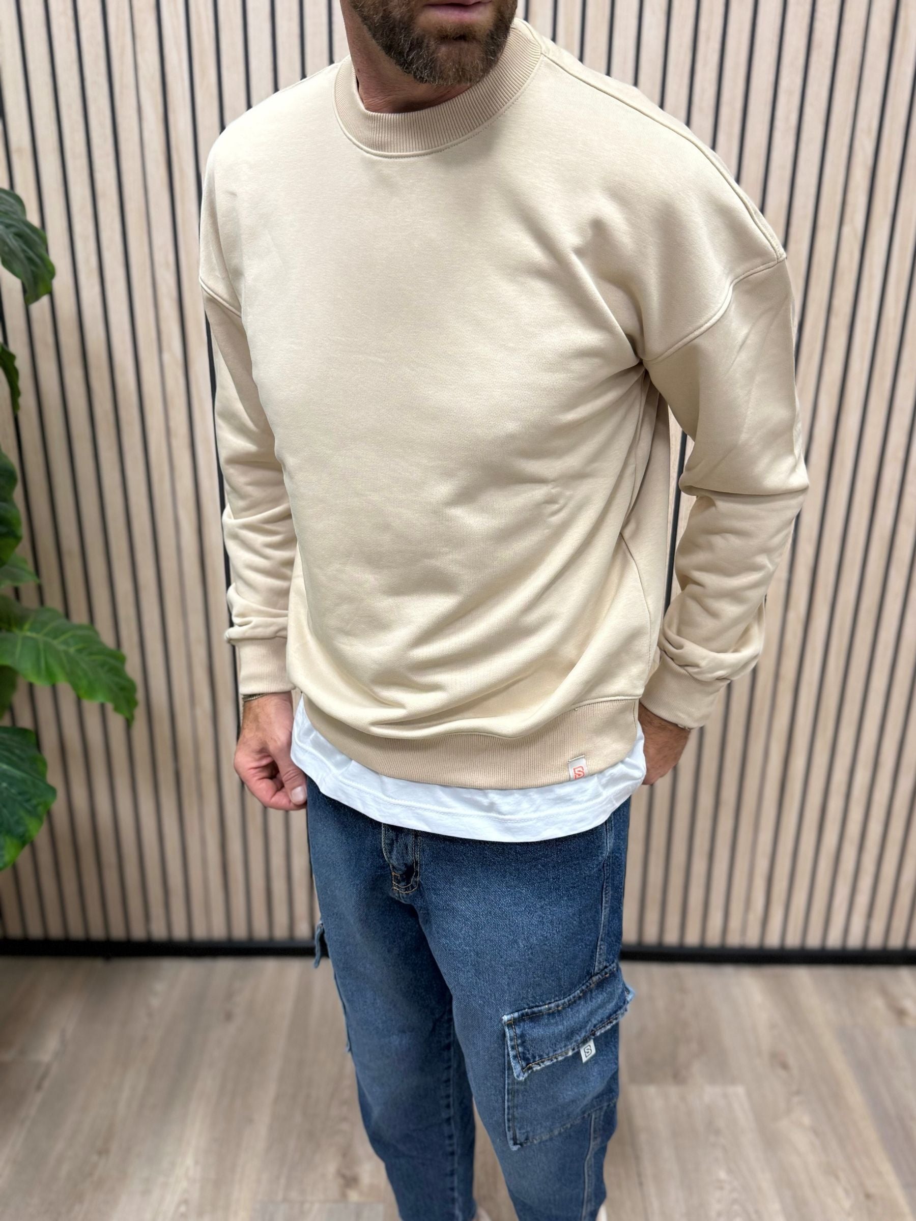 Felpa Zagabria Beige