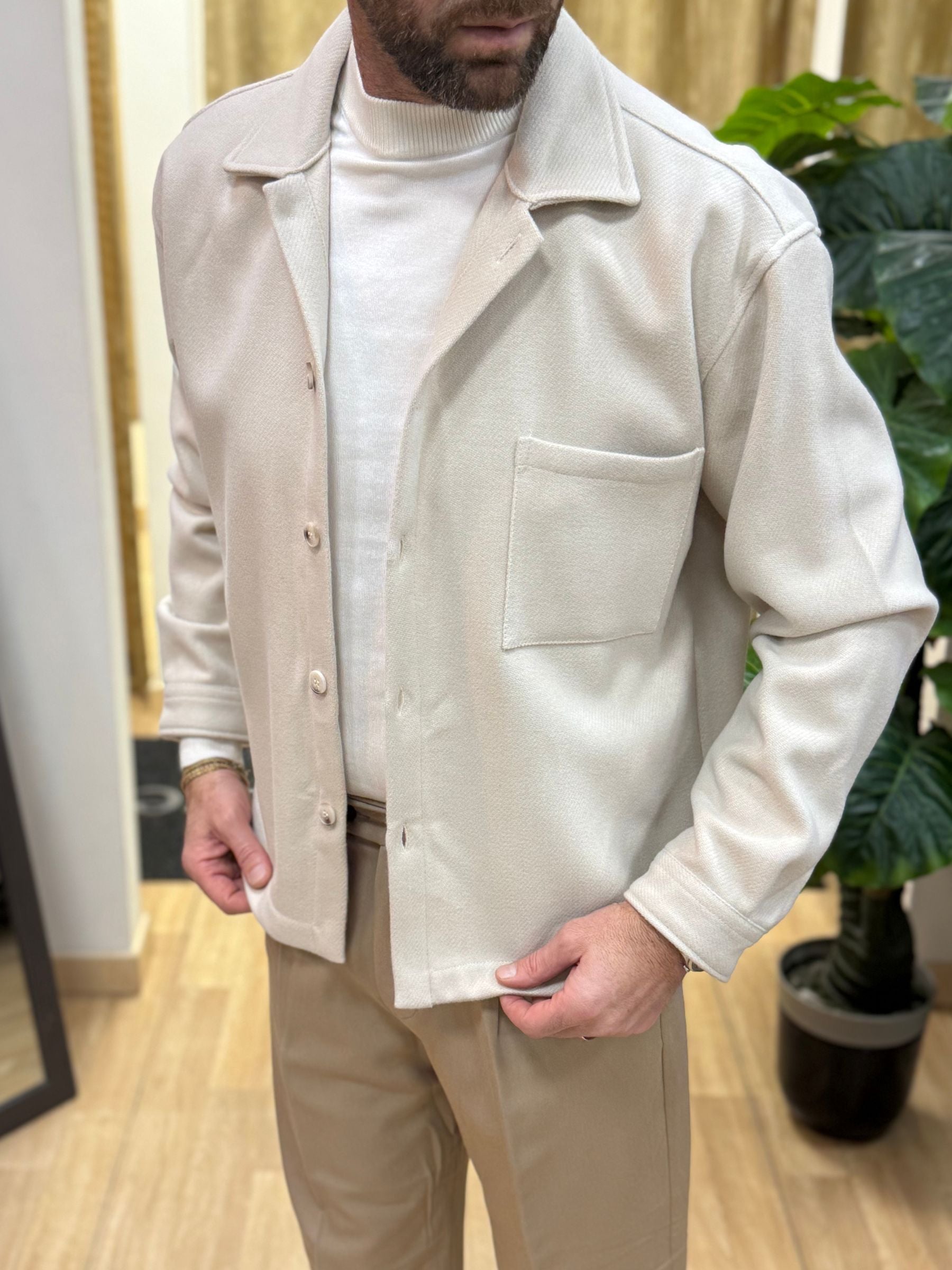 Camicione Master Panna