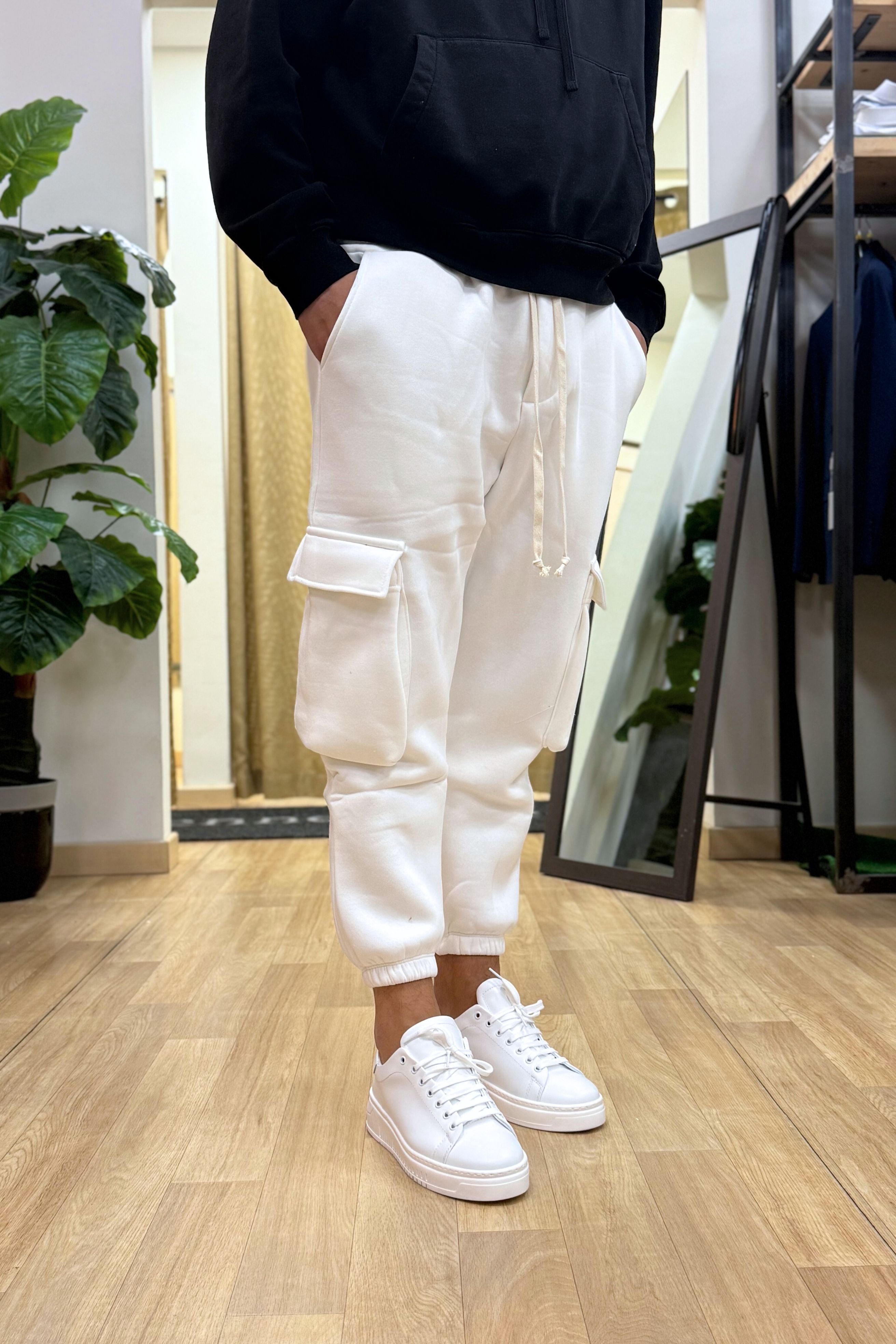 PantaCargo Tuta bianco