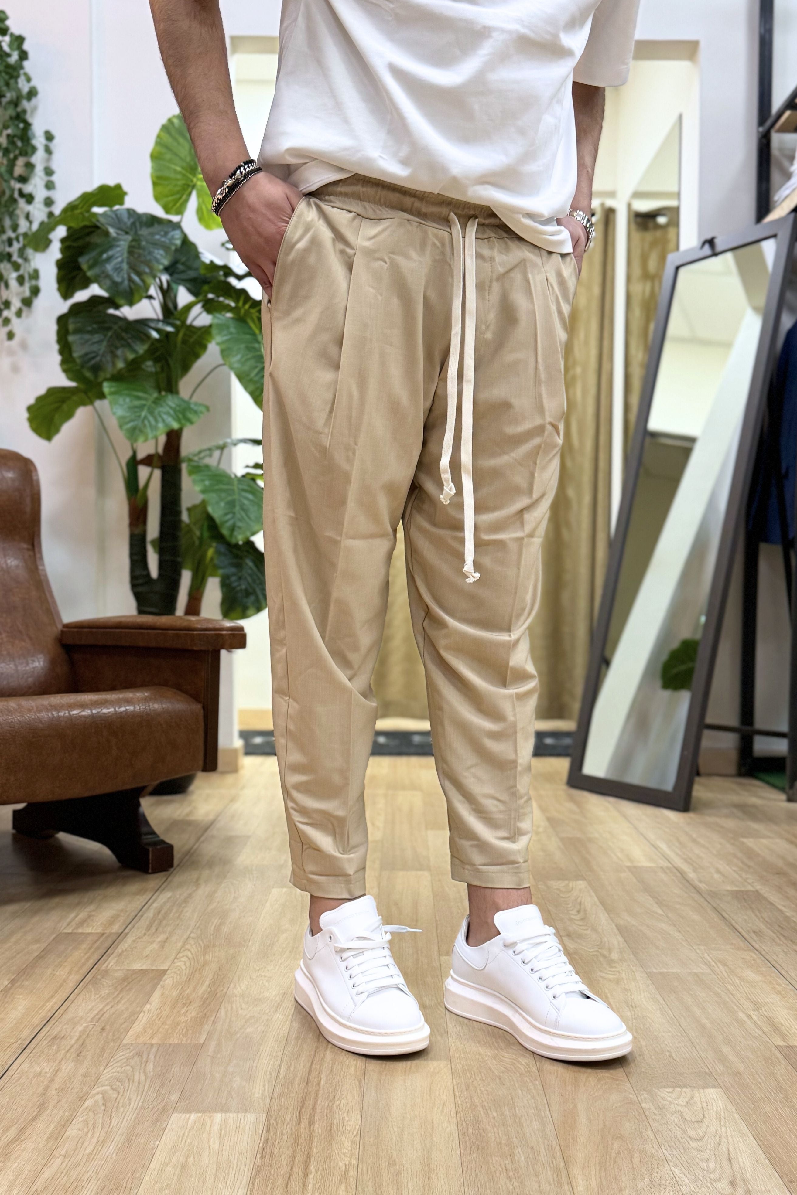 Pantalaccio Japan Beige