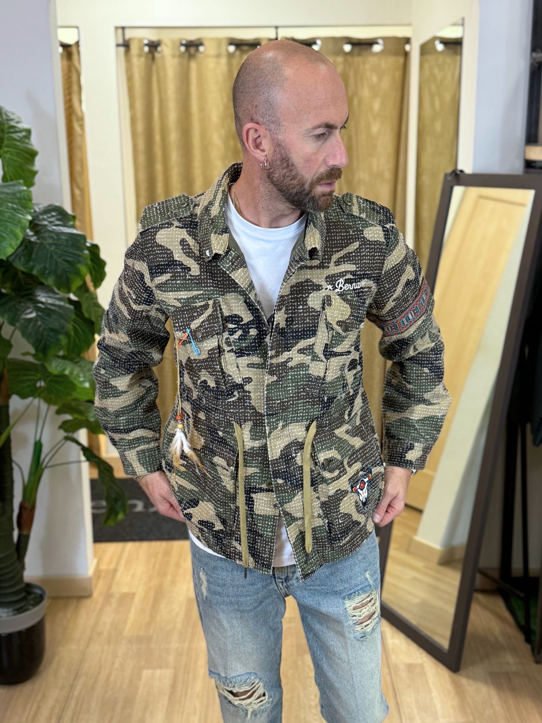 Camicione Berna Field Jacket Falco Camouflage