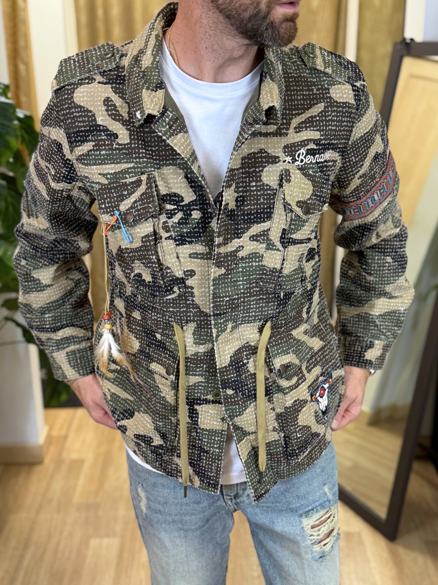 Camicione Berna Field Jacket Falco Camouflage