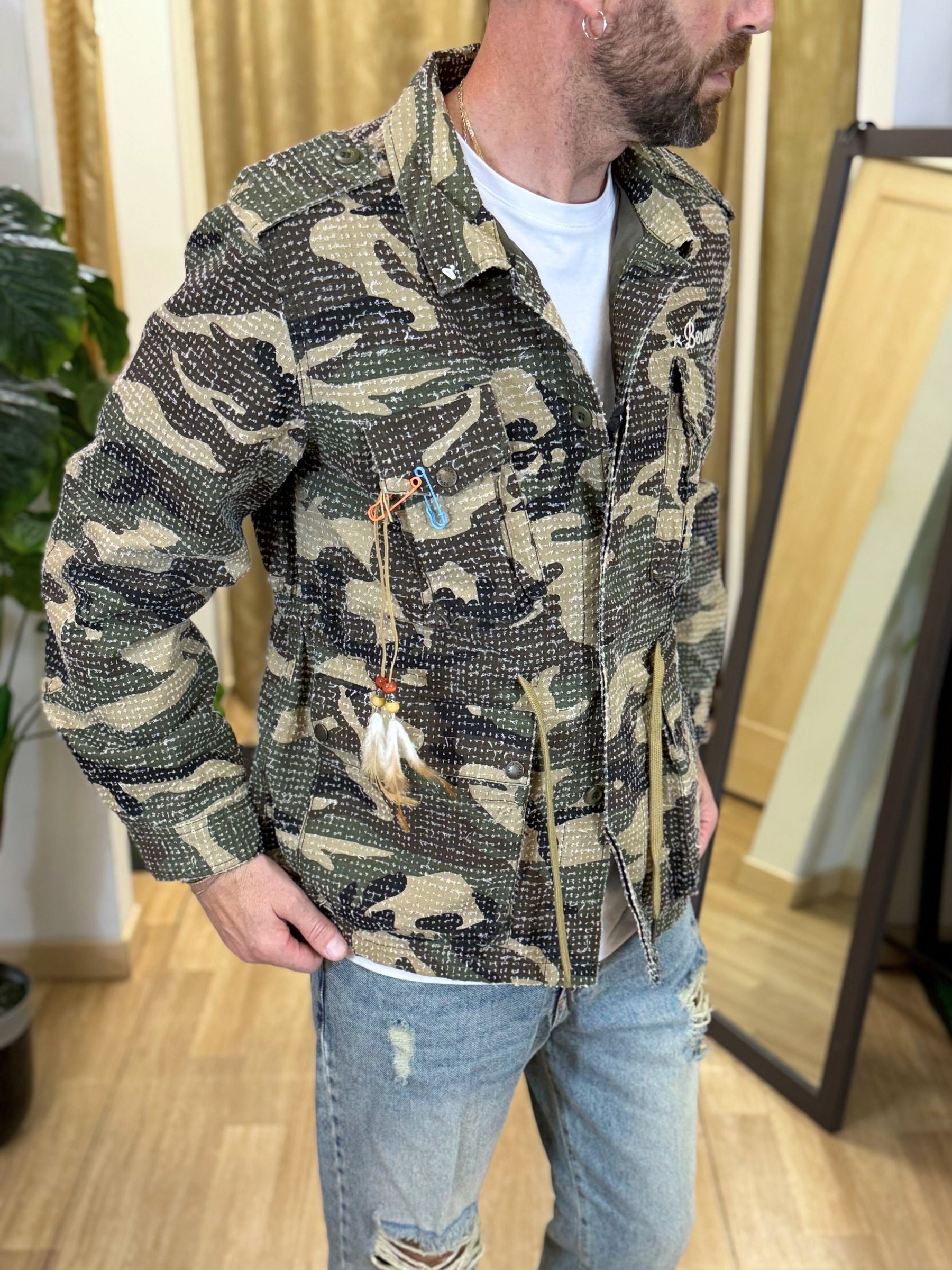 Camicione Berna Field Jacket Falco Camouflage