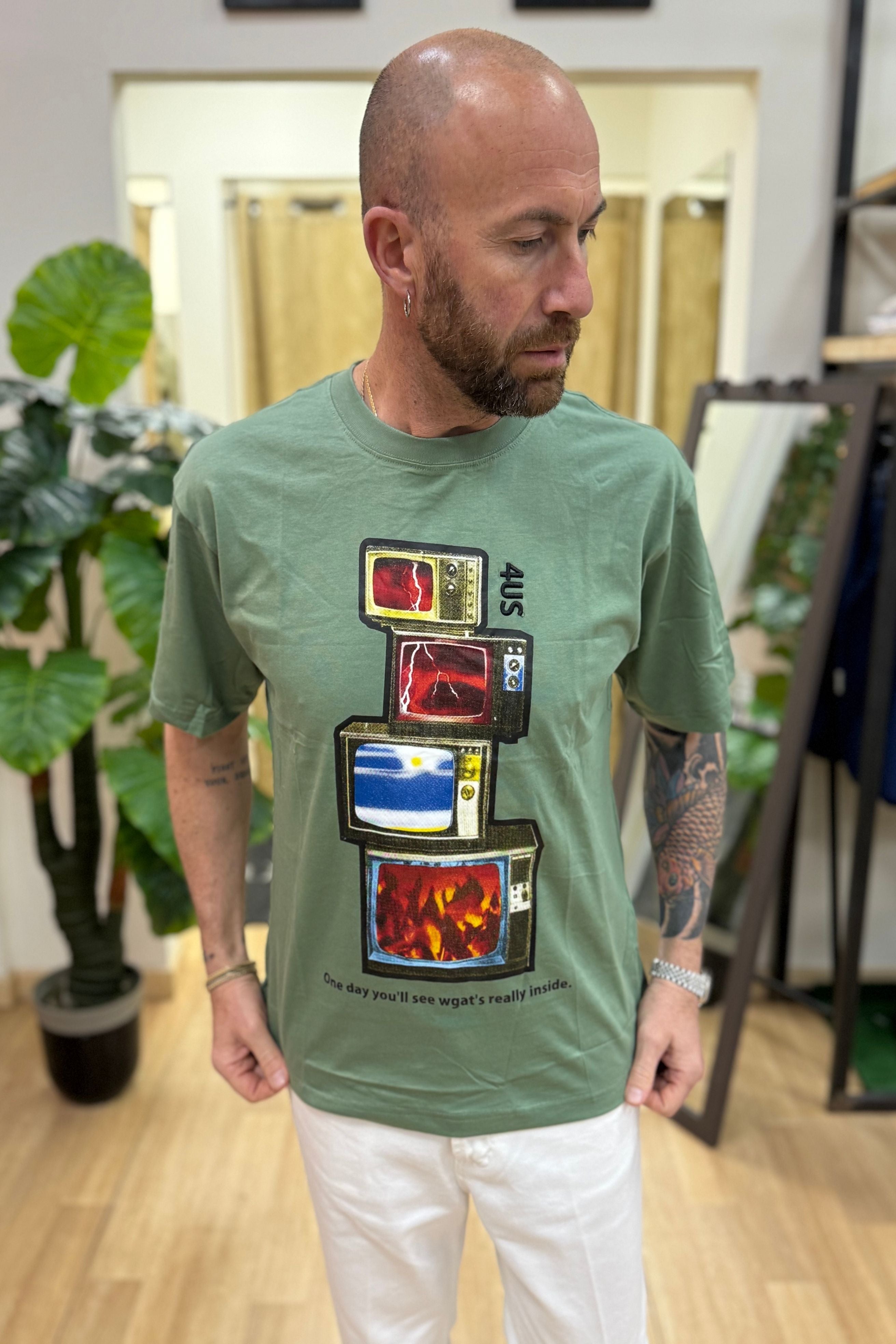 T-Shirt TV 4US Verdone