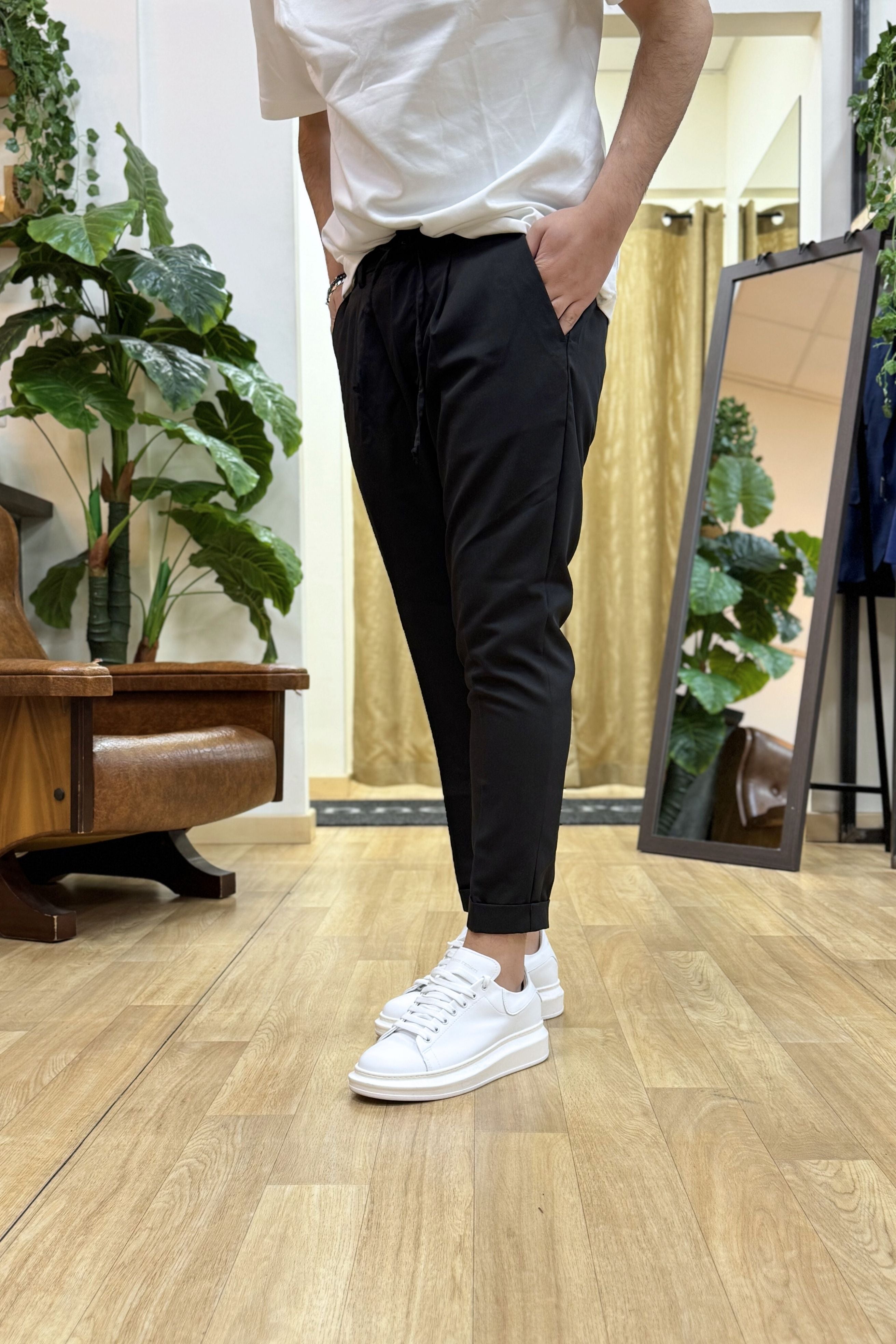 Pantalone Milano Capri Nero