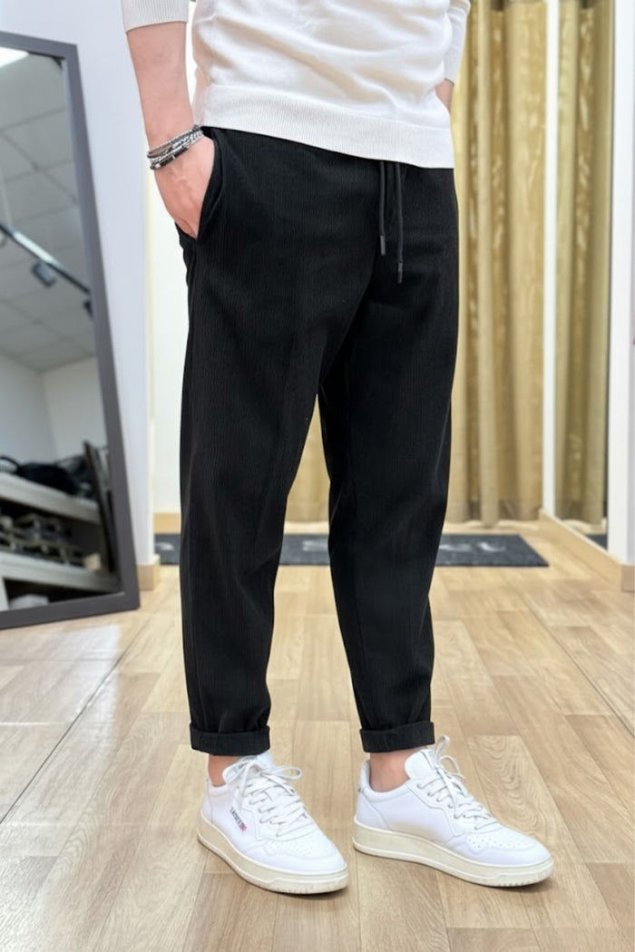 Pantalaccio milano velluto Nero