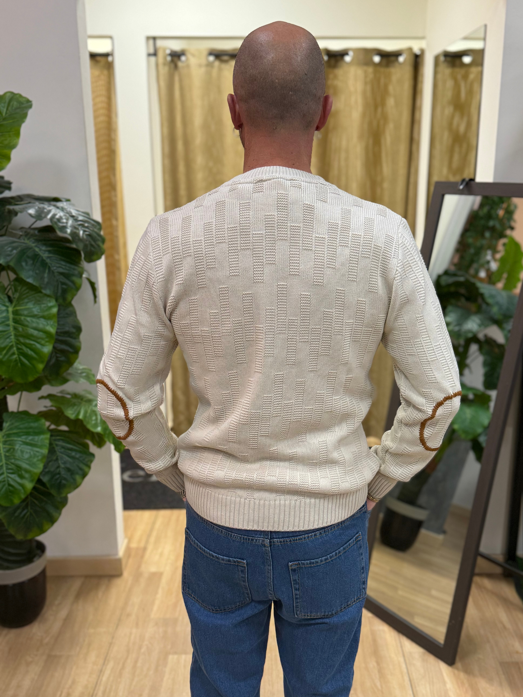 Maglioncino Con Taschino Freddy Beige