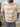T-Shirt In Filo Rigata Arancio
