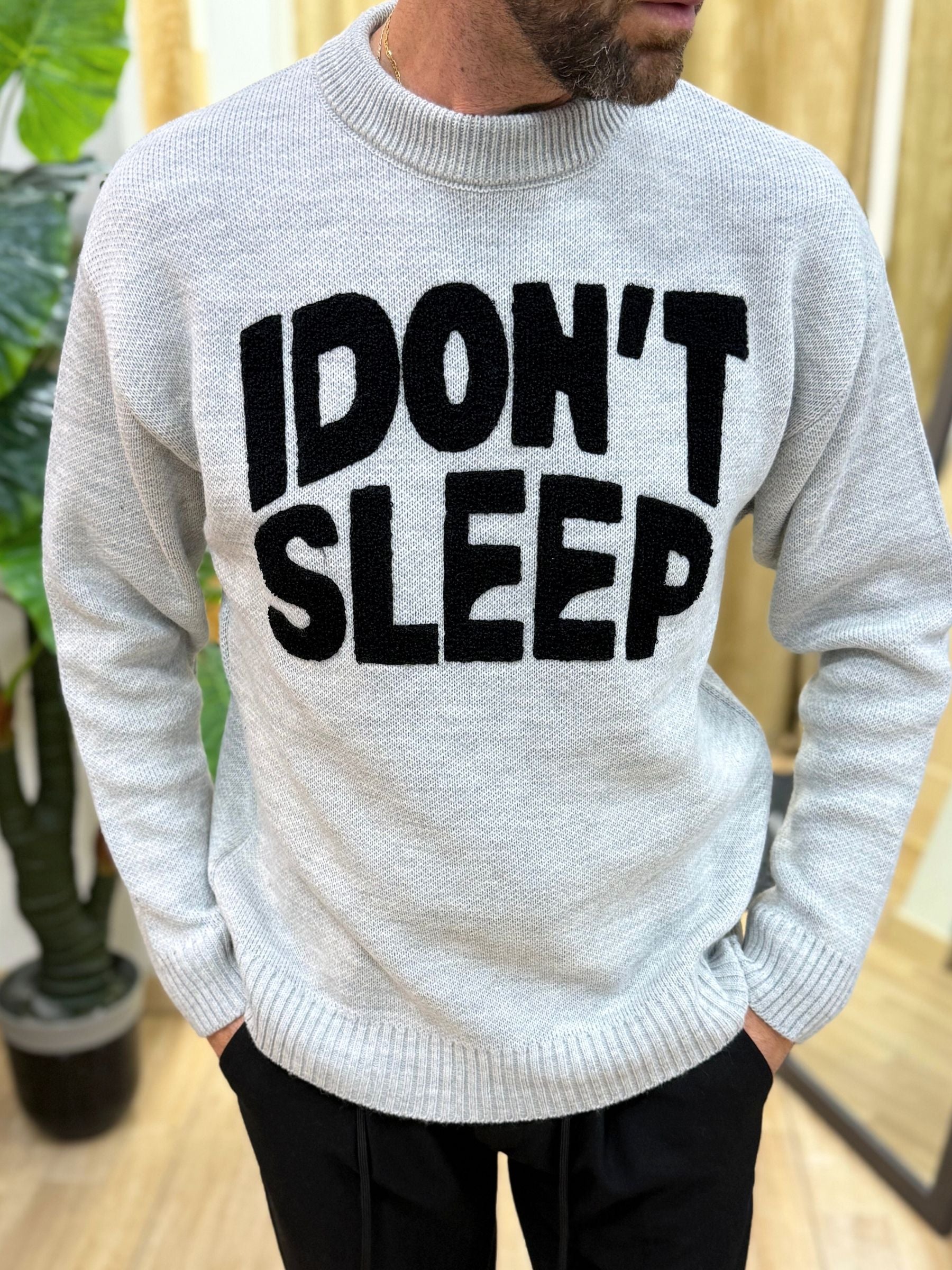 Maglioncino Girogola Sleep Grigio