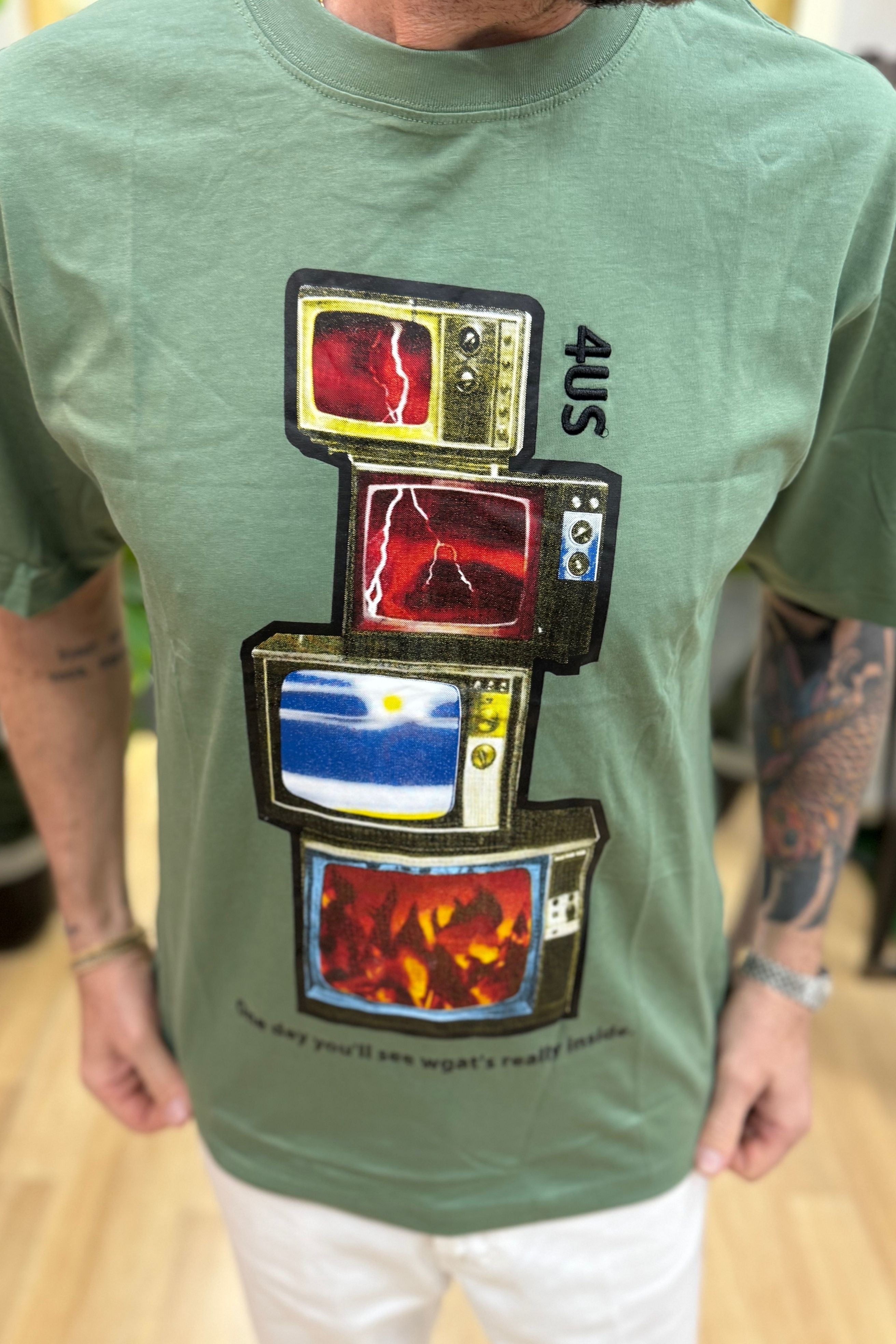 T-Shirt TV 4US Verdone
