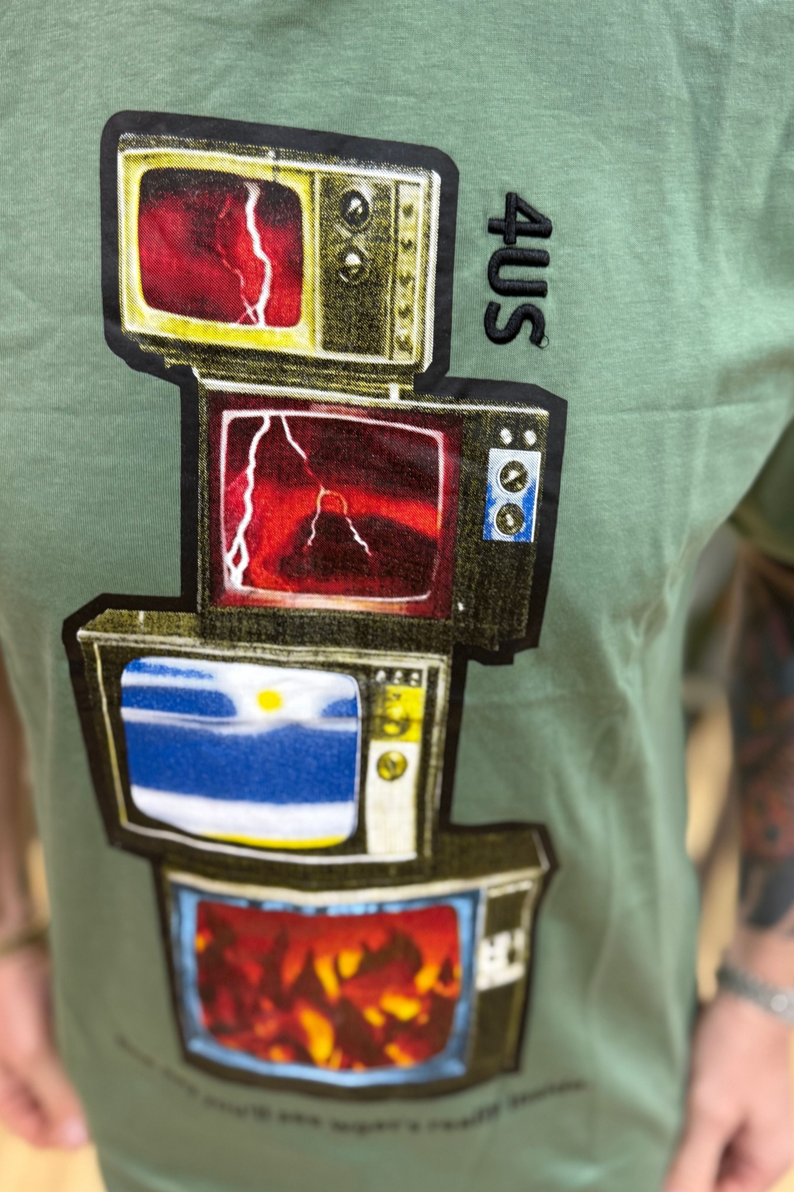 T-Shirt TV 4US Verdone