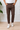 Jeans Strappato Marrone
