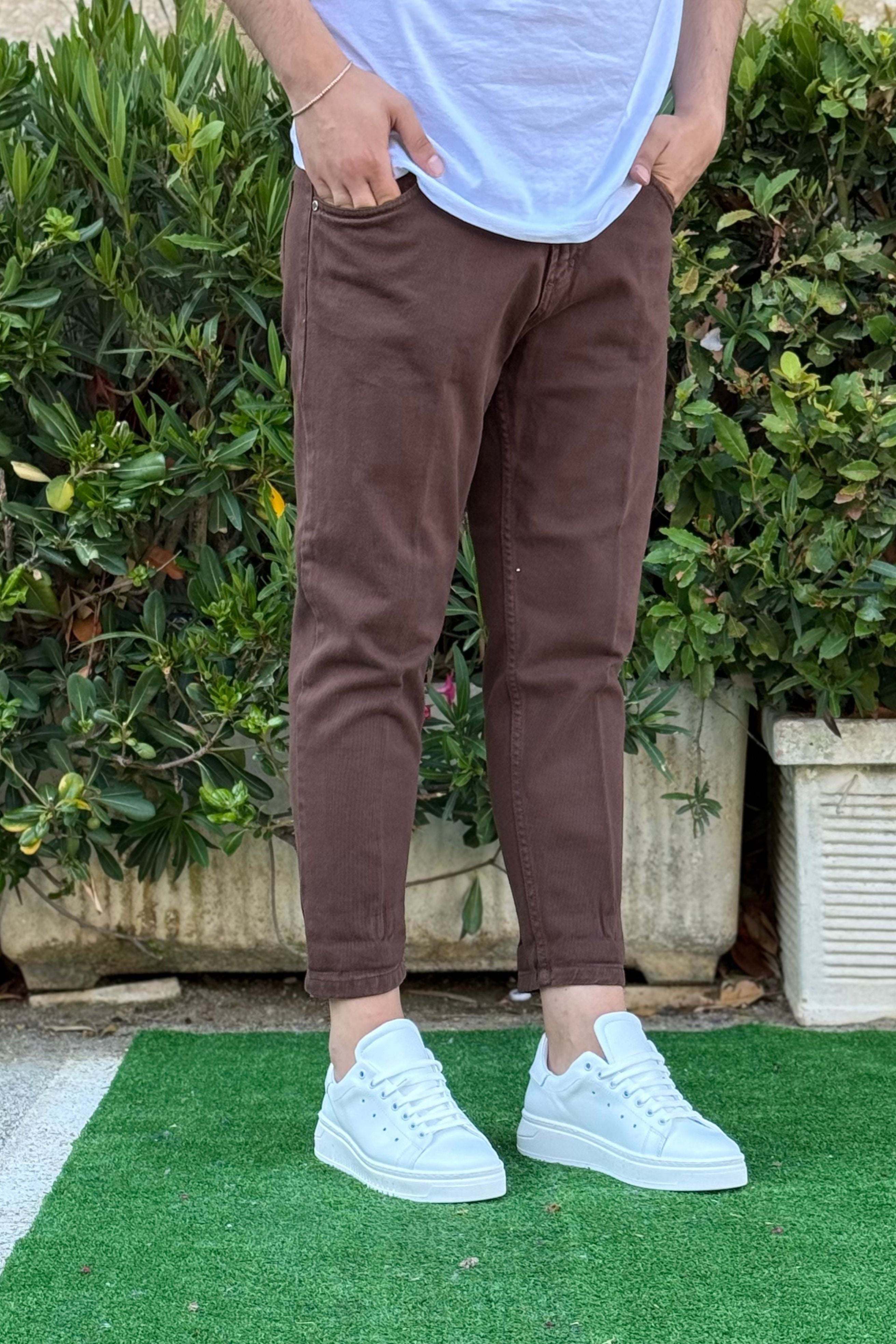Jeans Cr Marrone