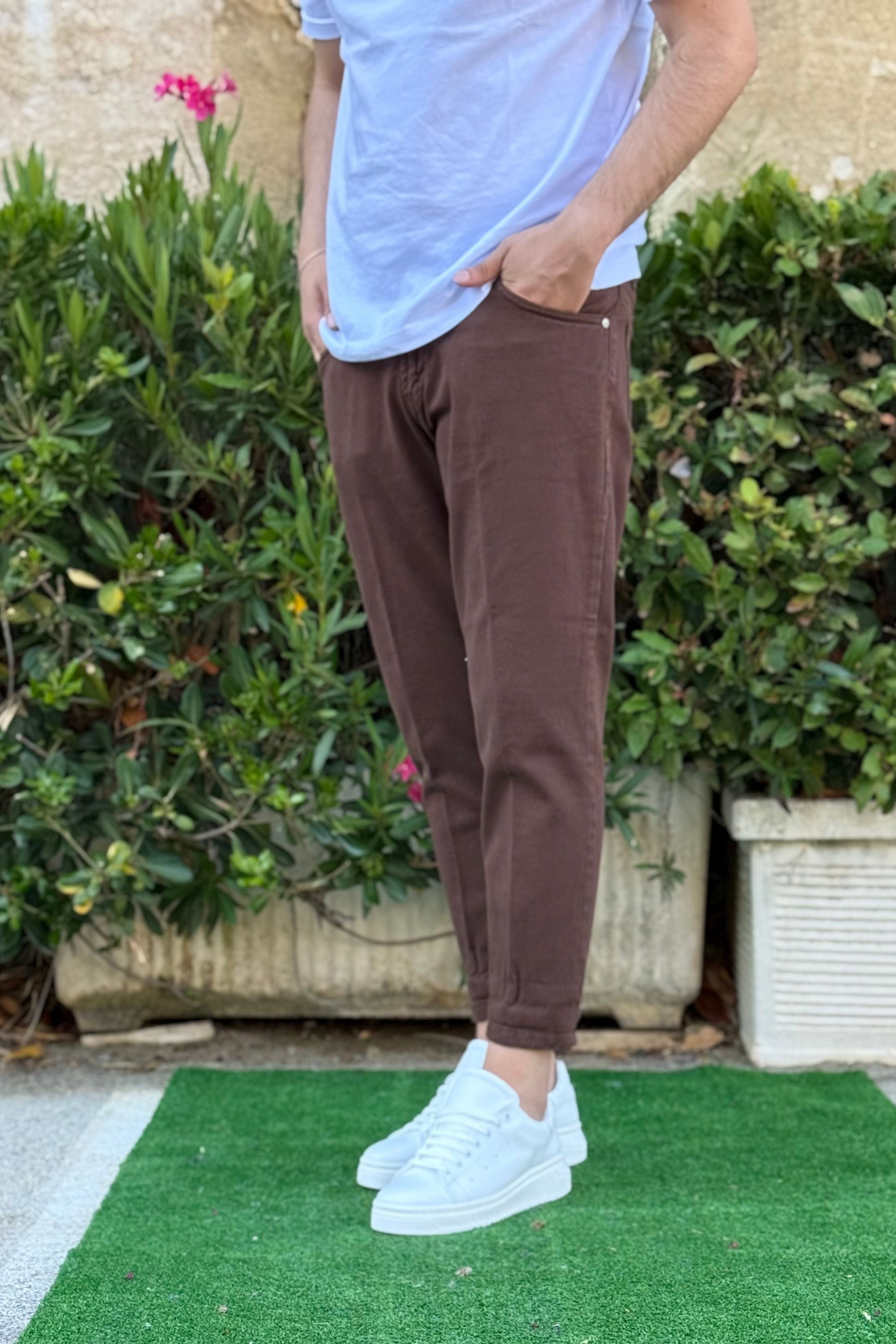 Jeans Cr Marrone