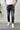 Jeans Skinny Strappato Nero