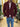 Cardigan Con Zip LP Bordeaux