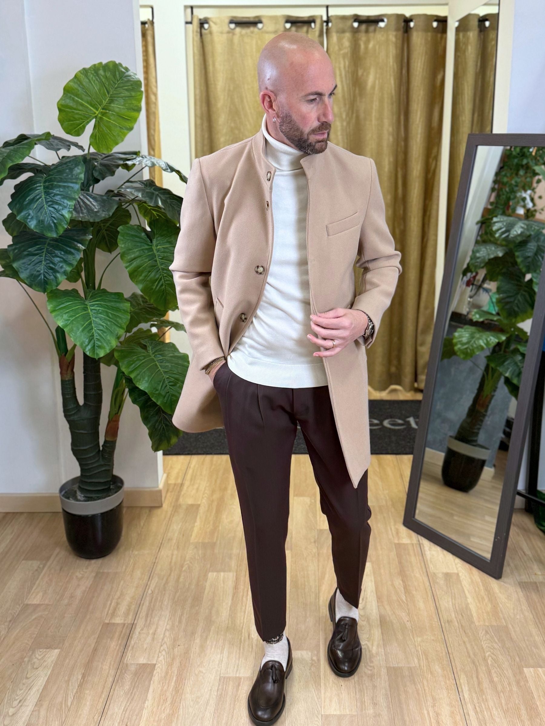 Cappotto Koreano Beige