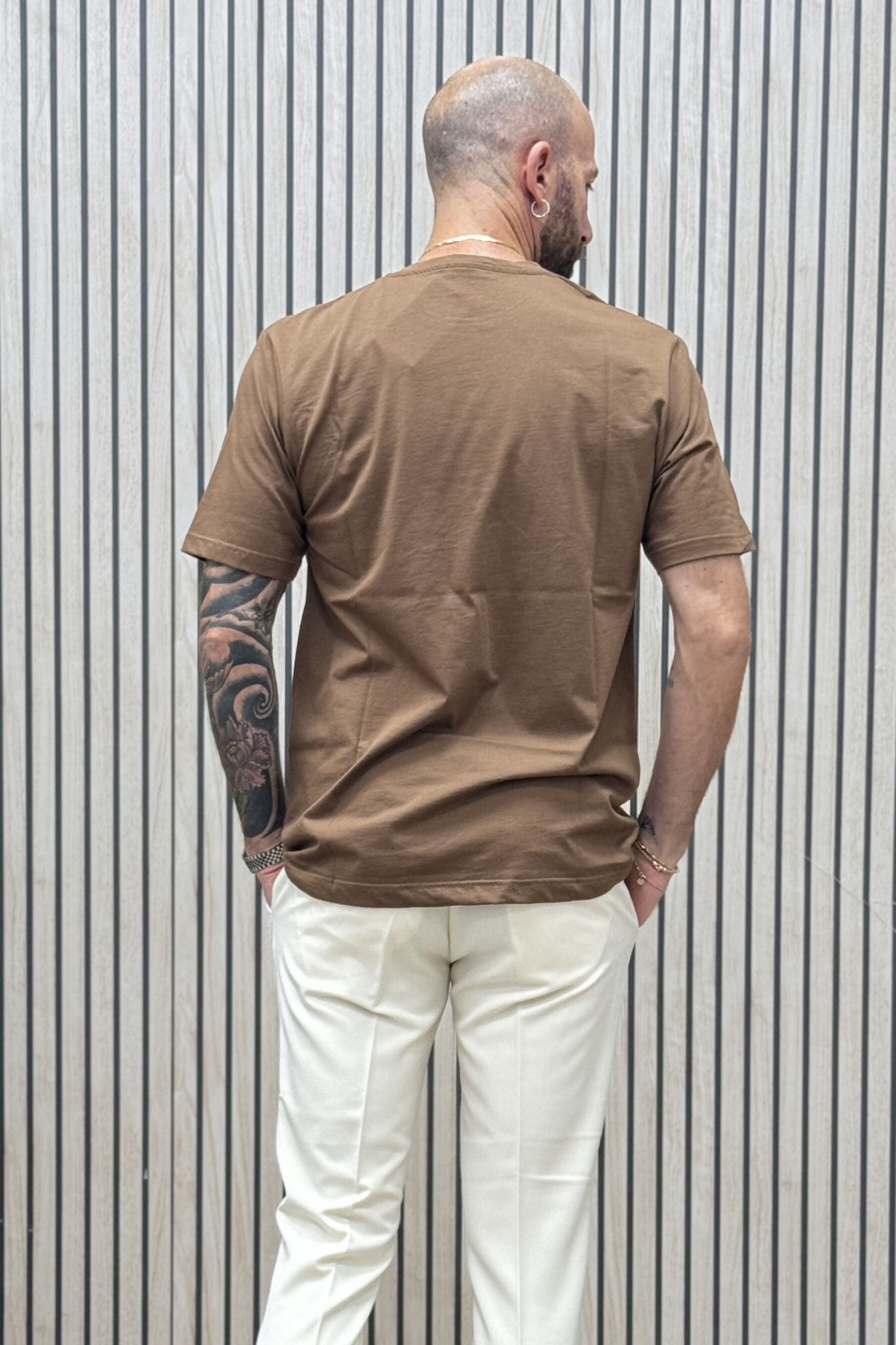 T-Shirt Basic Tabacco
