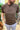 T-Shirt Basic Filo di Scozia Marrone
