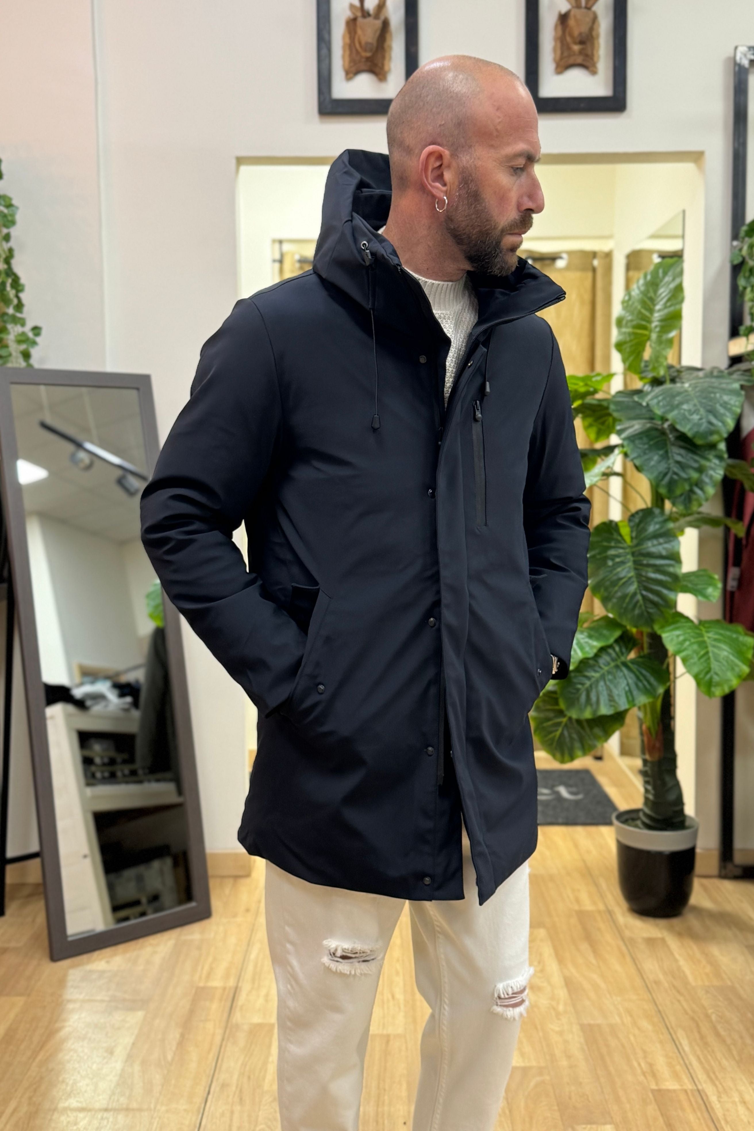 Giubbino London Blu