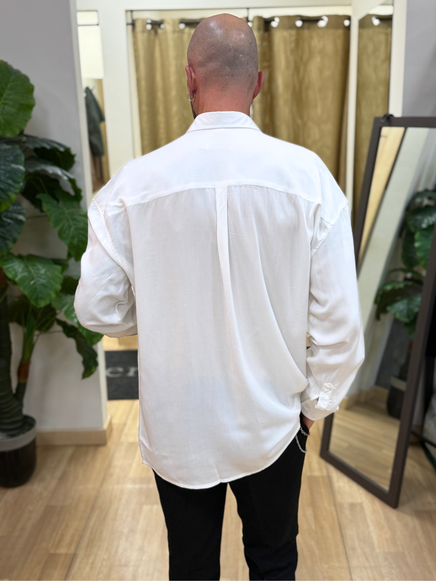 Camicia Over Pampero Bianca