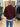 Cardigan Con Zip LP Bordeaux