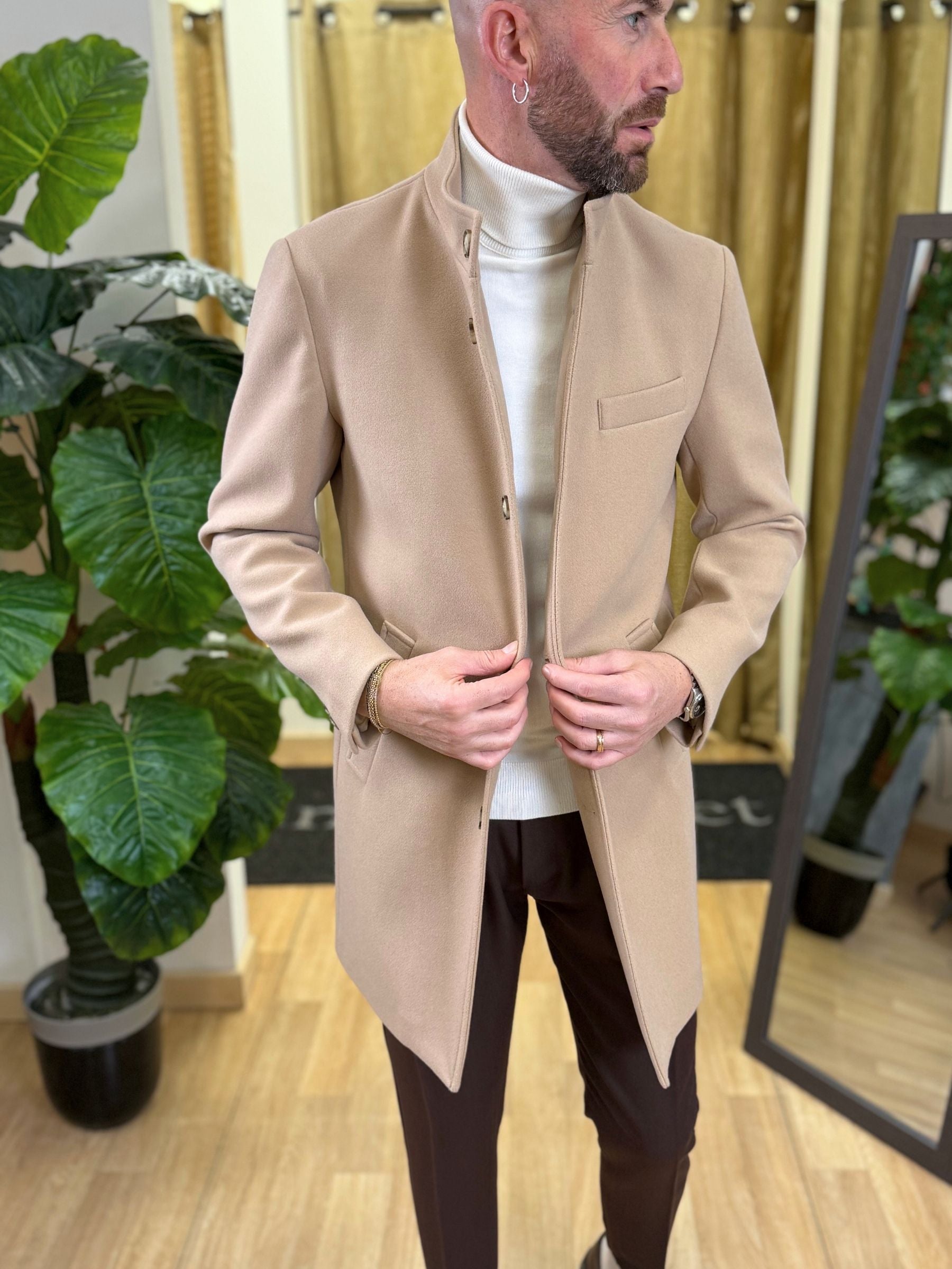 Cappotto Koreano Beige