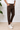 Jeans Strappato Marrone