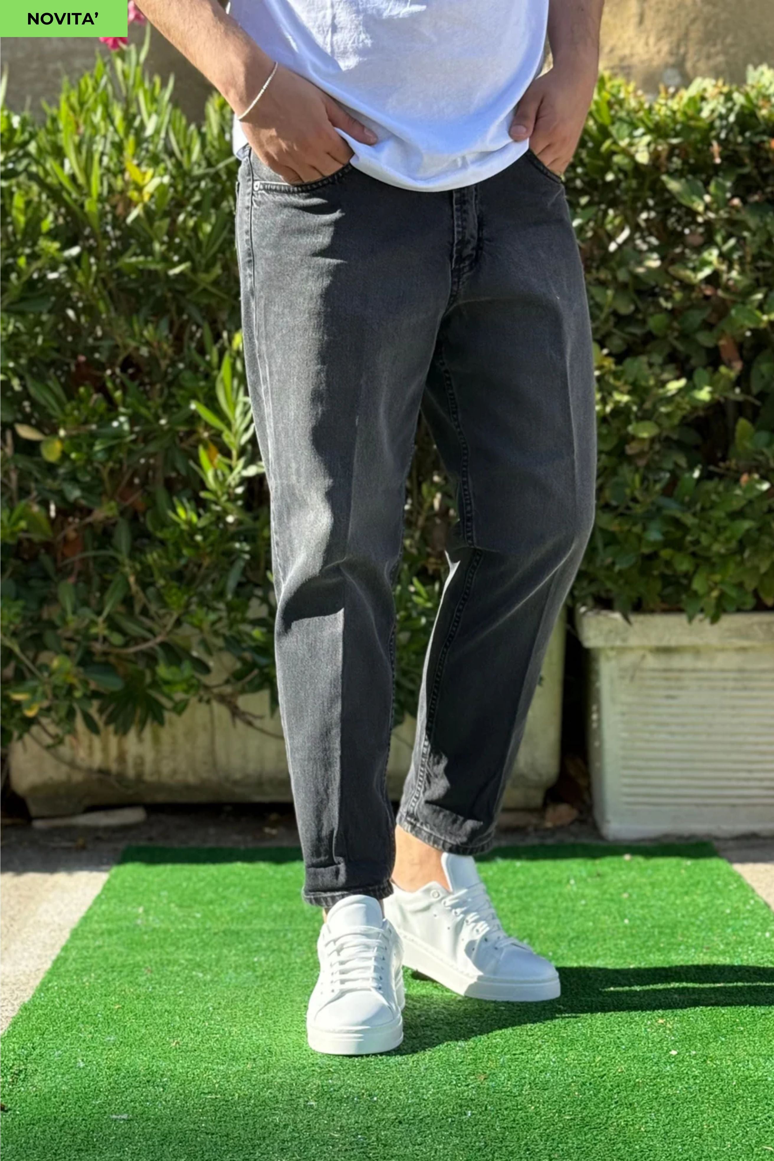 Jeans Basic Nero