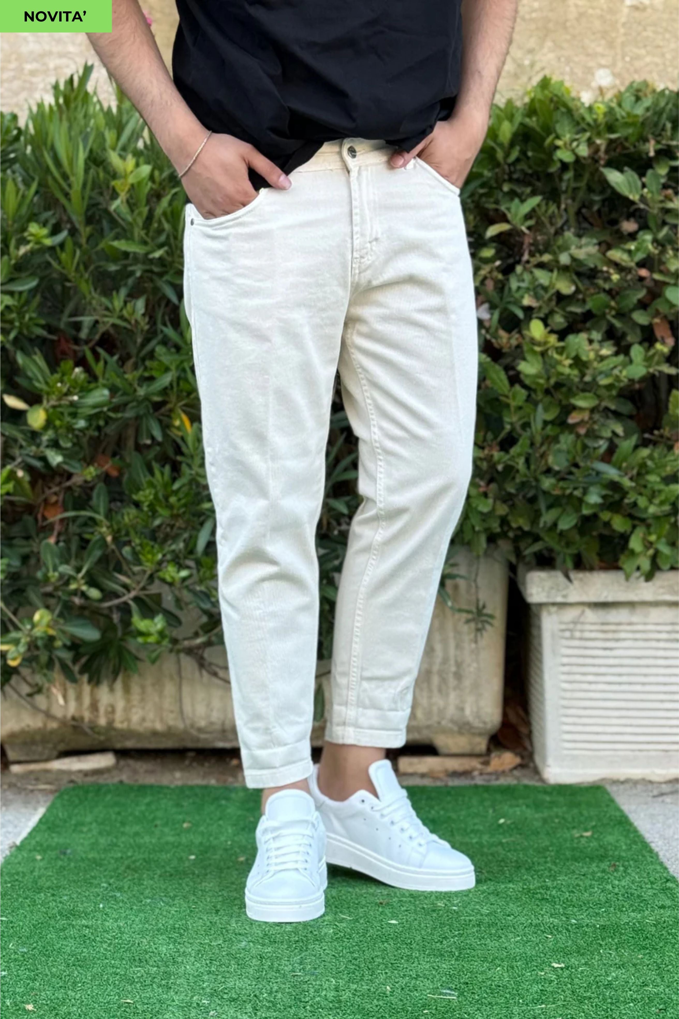 Jeans Cr Bianco