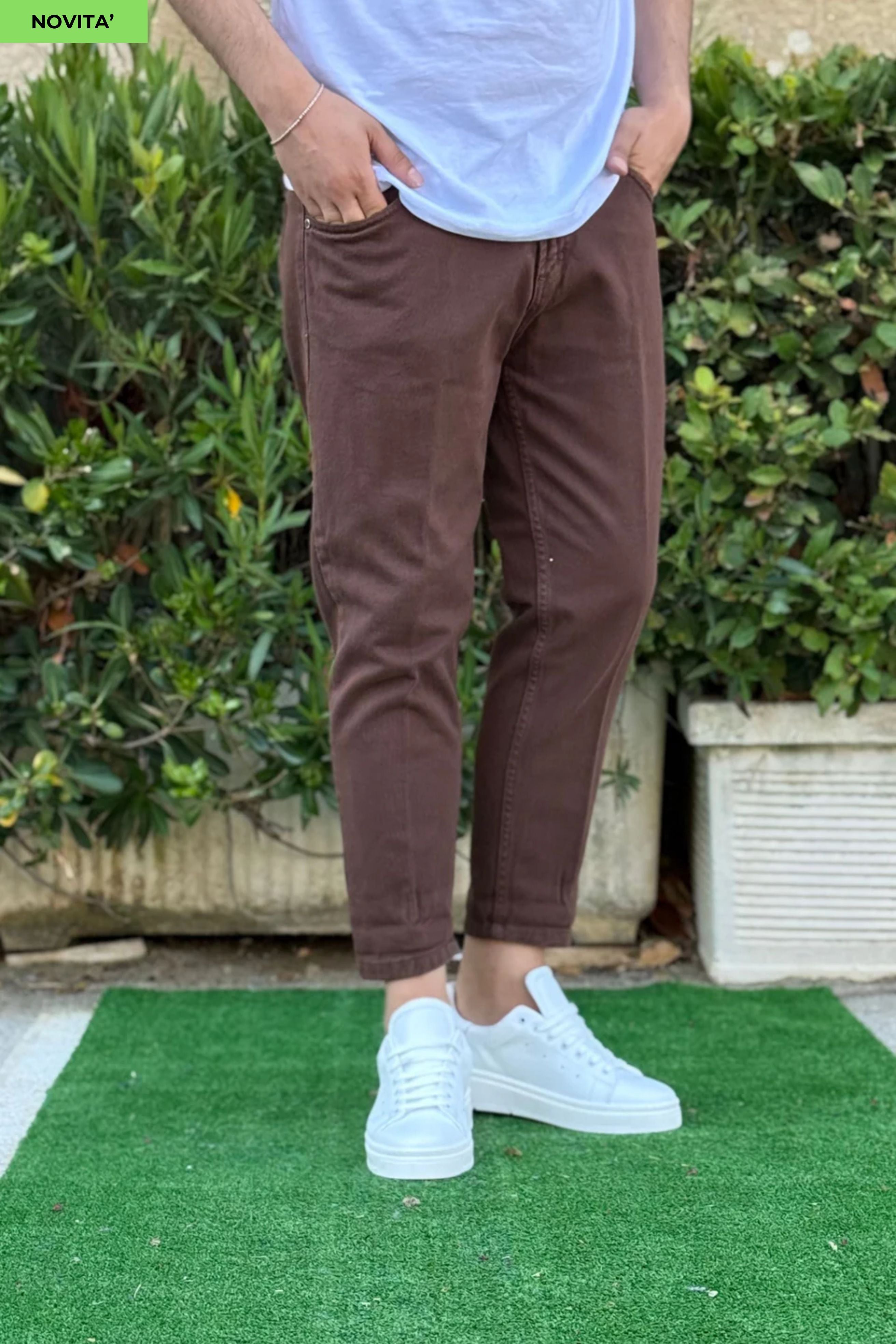Jeans Cr Marrone