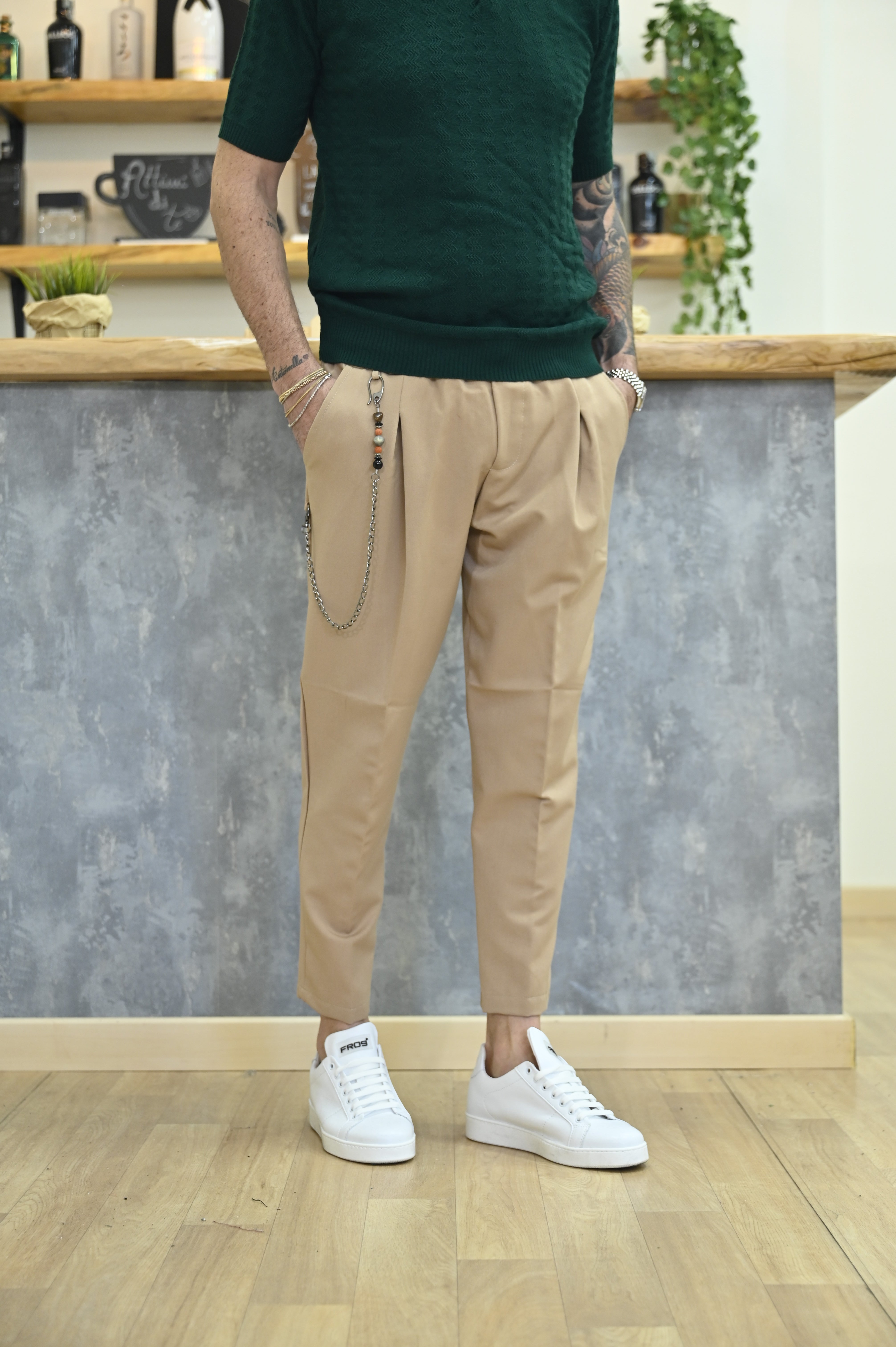 Pantalaccio Beige