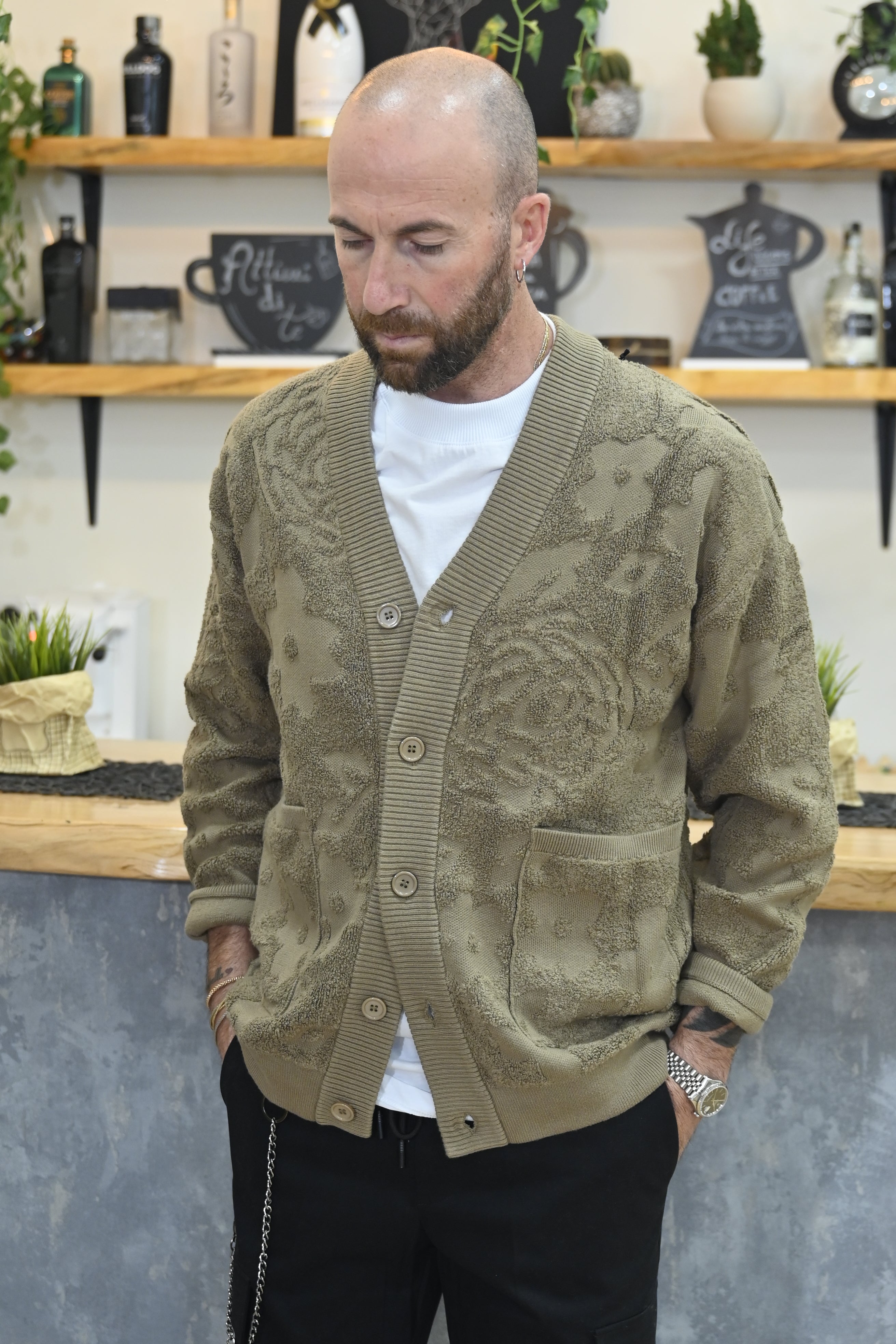 Cardigan London Beige