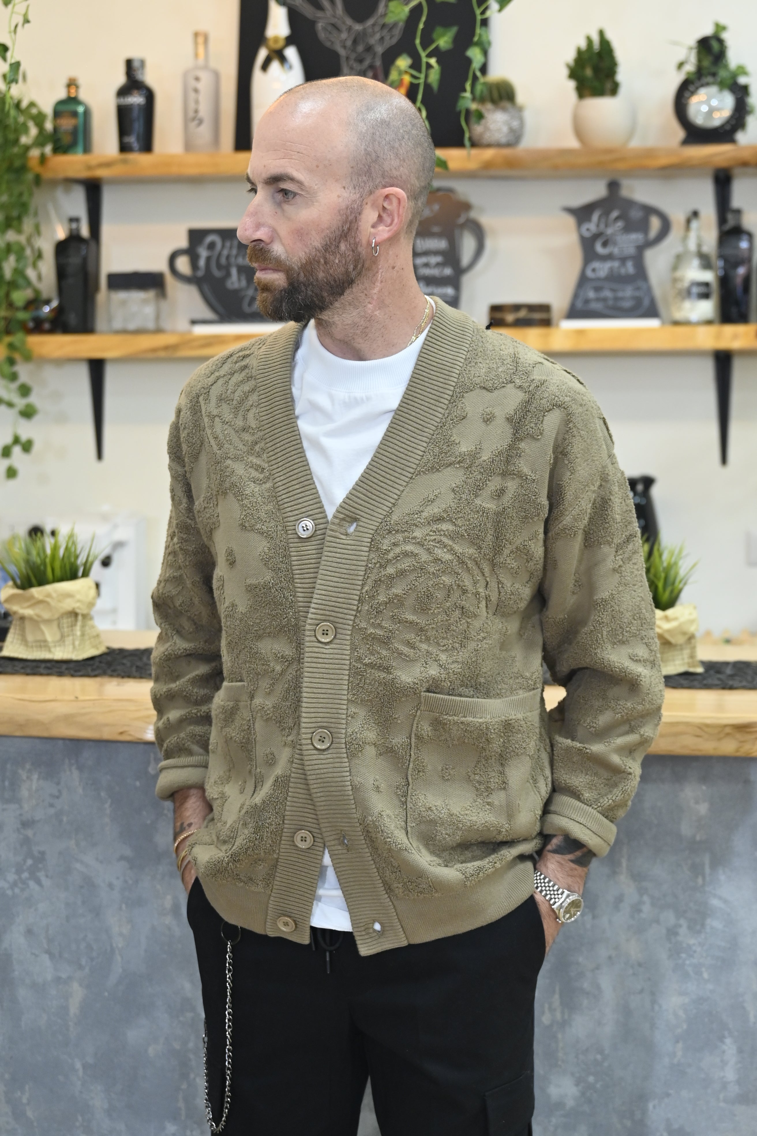 Cardigan London Beige