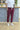 Pantalaccio Bordeaux In Velluto