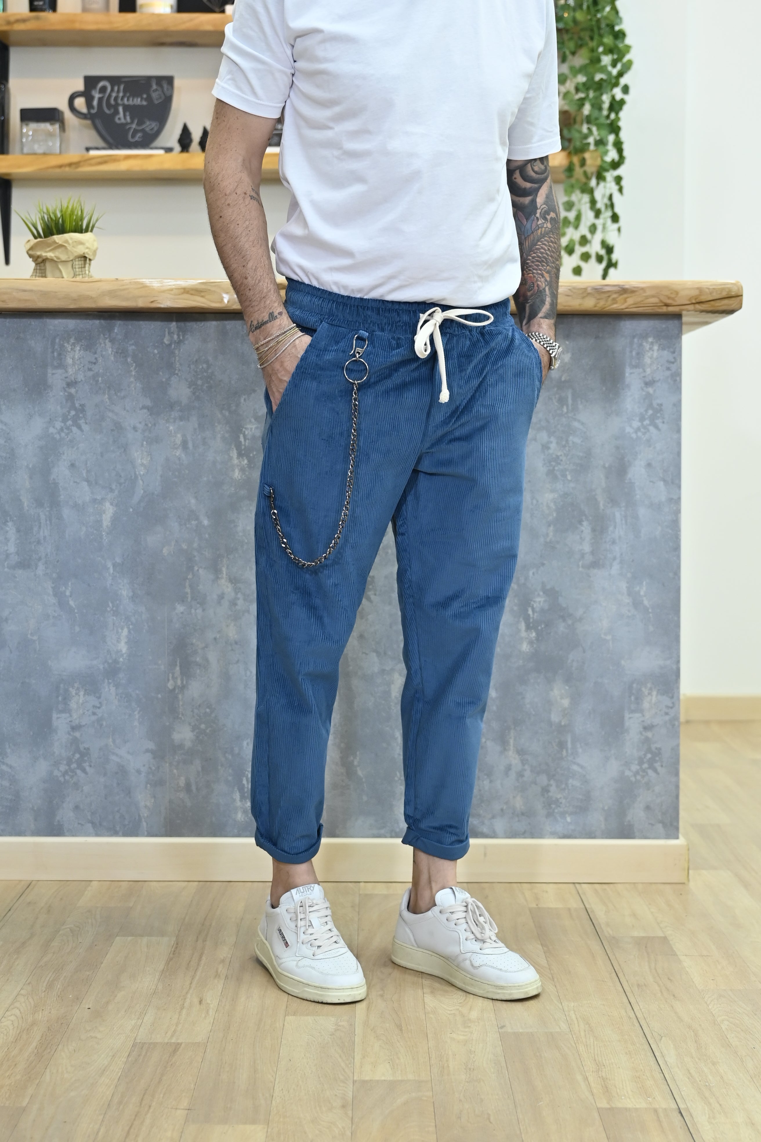 Pantalaccio Ottanio In Velluto