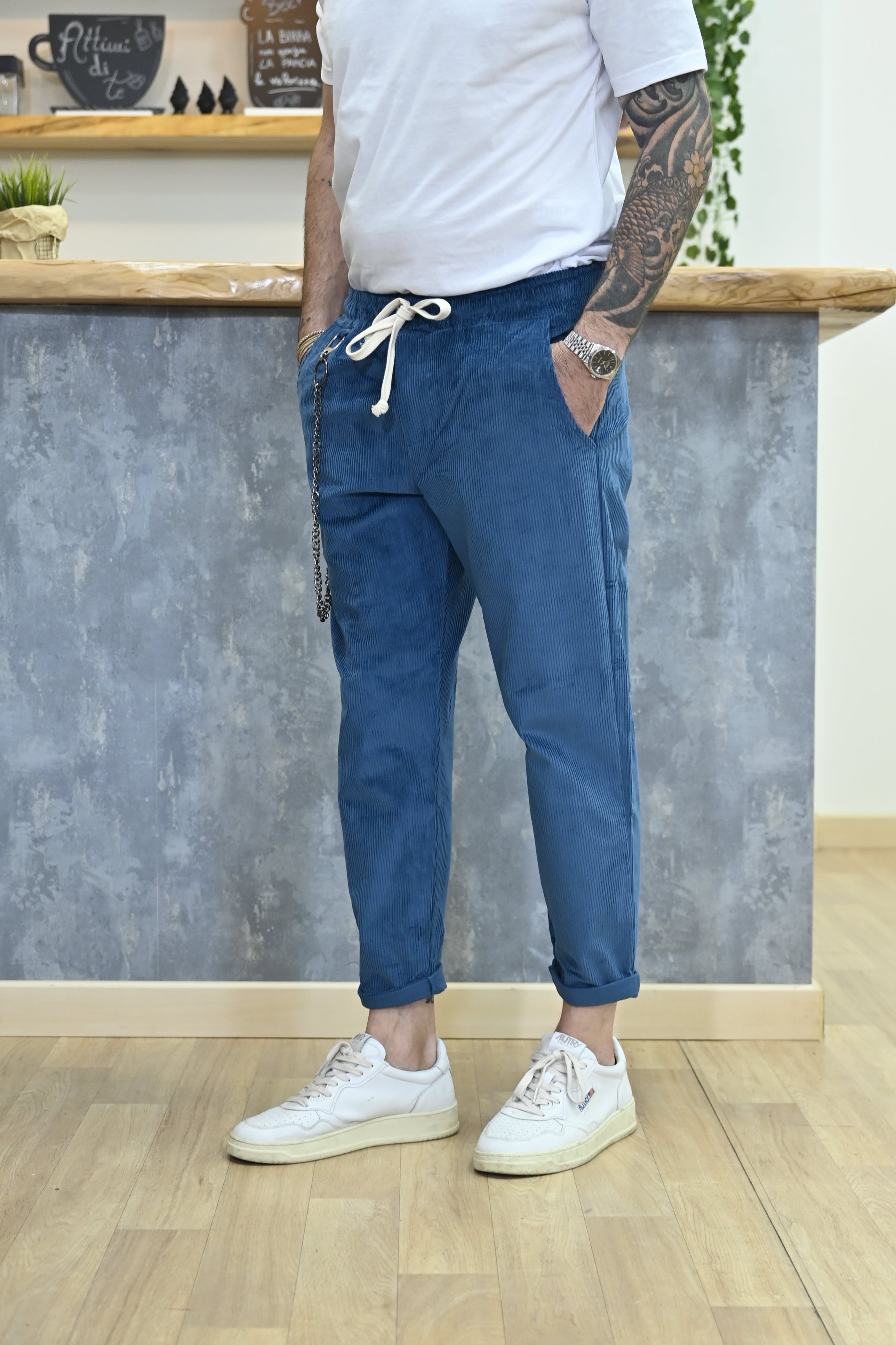 Pantalaccio Ottanio In Velluto