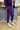 Completo in Velluto Viola